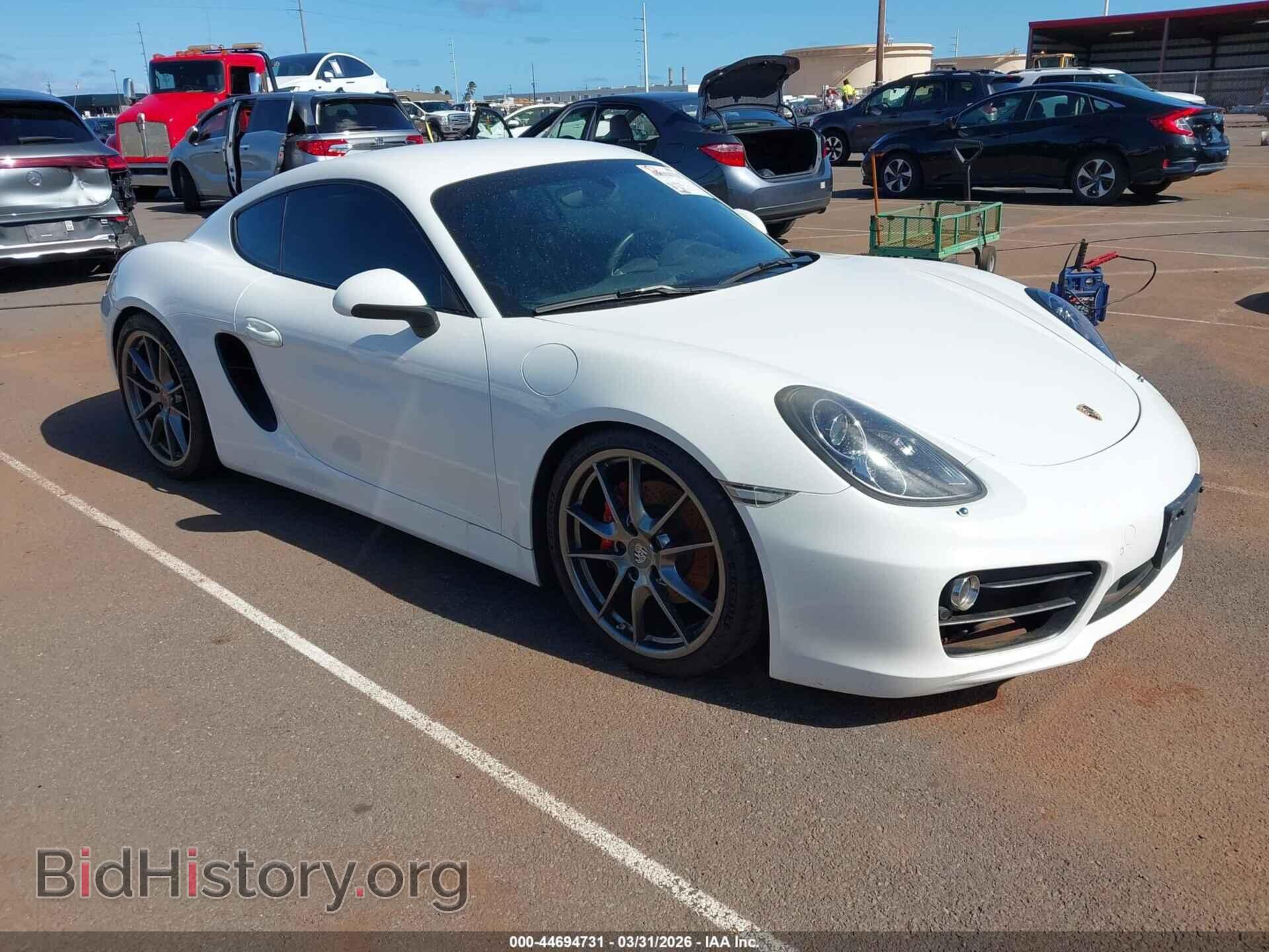 Photo WP0AB2A87EK192348 - PORSCHE CAYMAN 2014