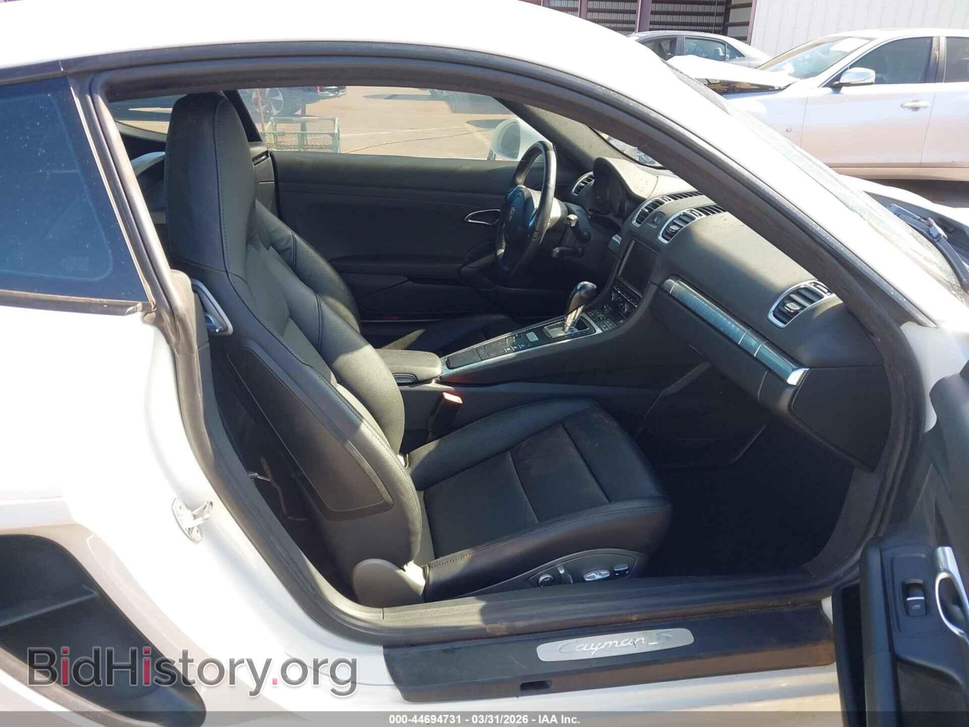 2014 PORSCHE CAYMAN - VIN: WP0AB2A87EK192348 - Фото 5