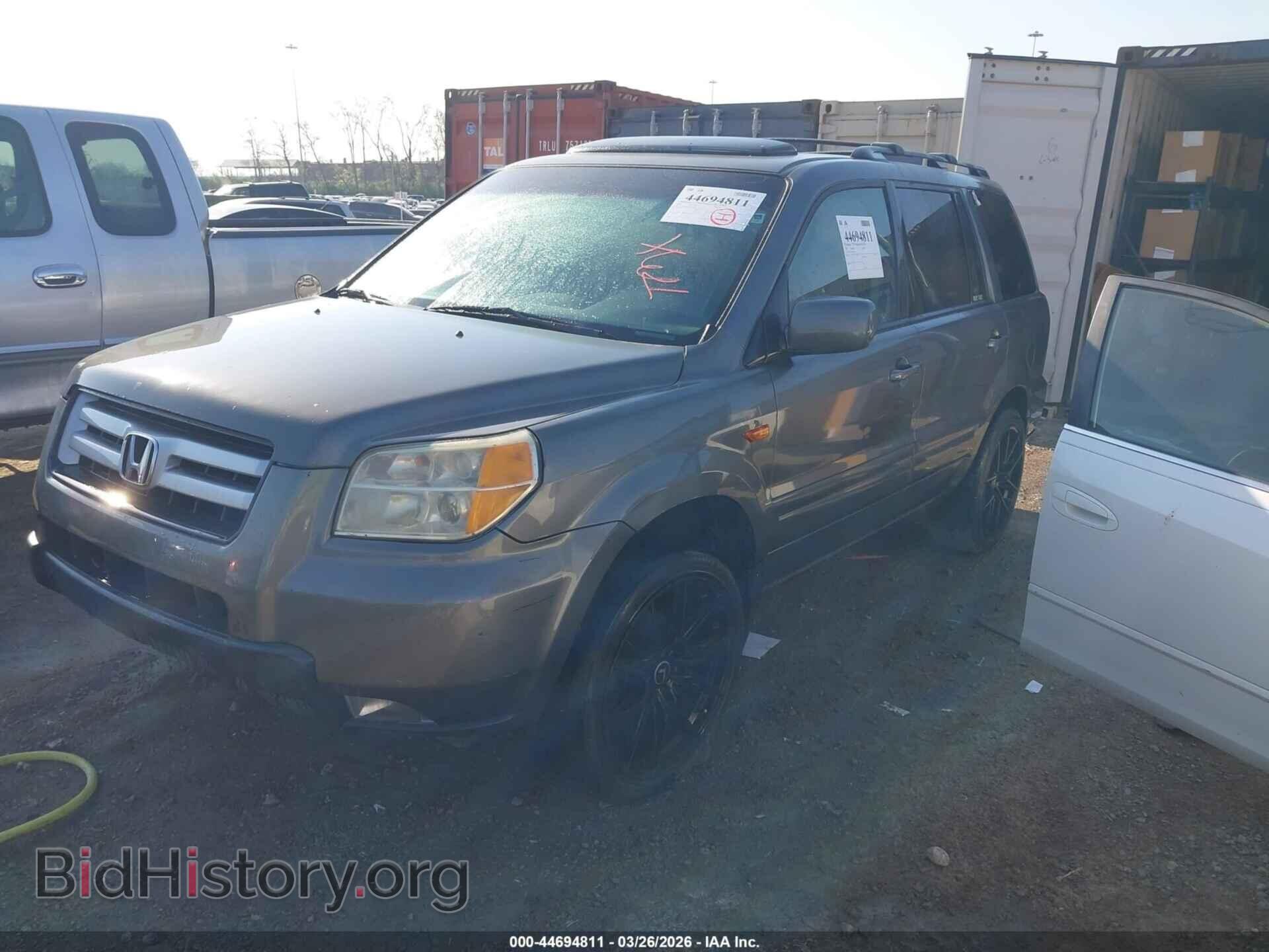 2008 HONDA PILOT - VIN: 5FNYF28378B019461 - Фото 2