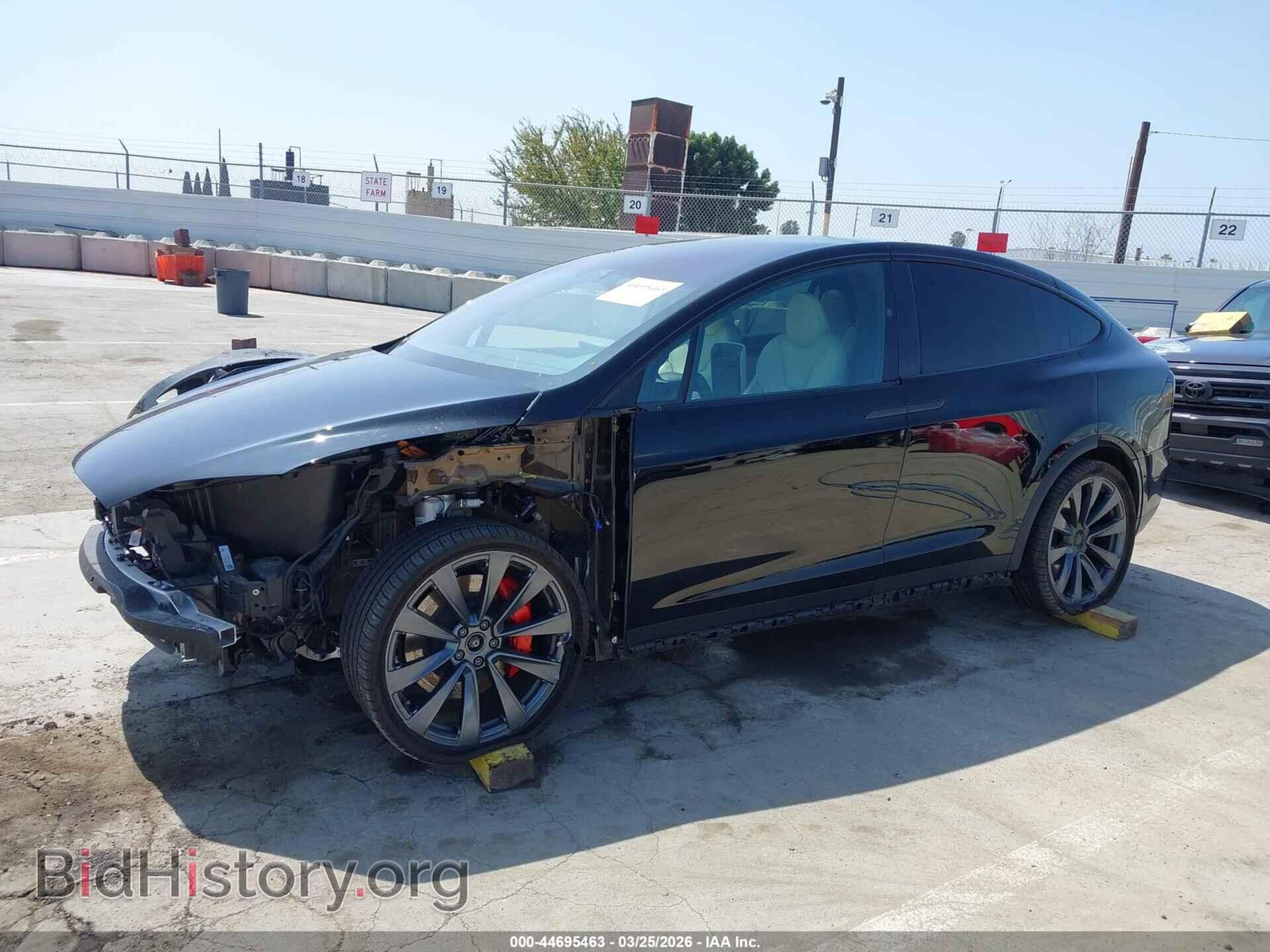 2023 TESLA MODEL X - VIN: 7SAXCBE67PF414034 - Фото 2