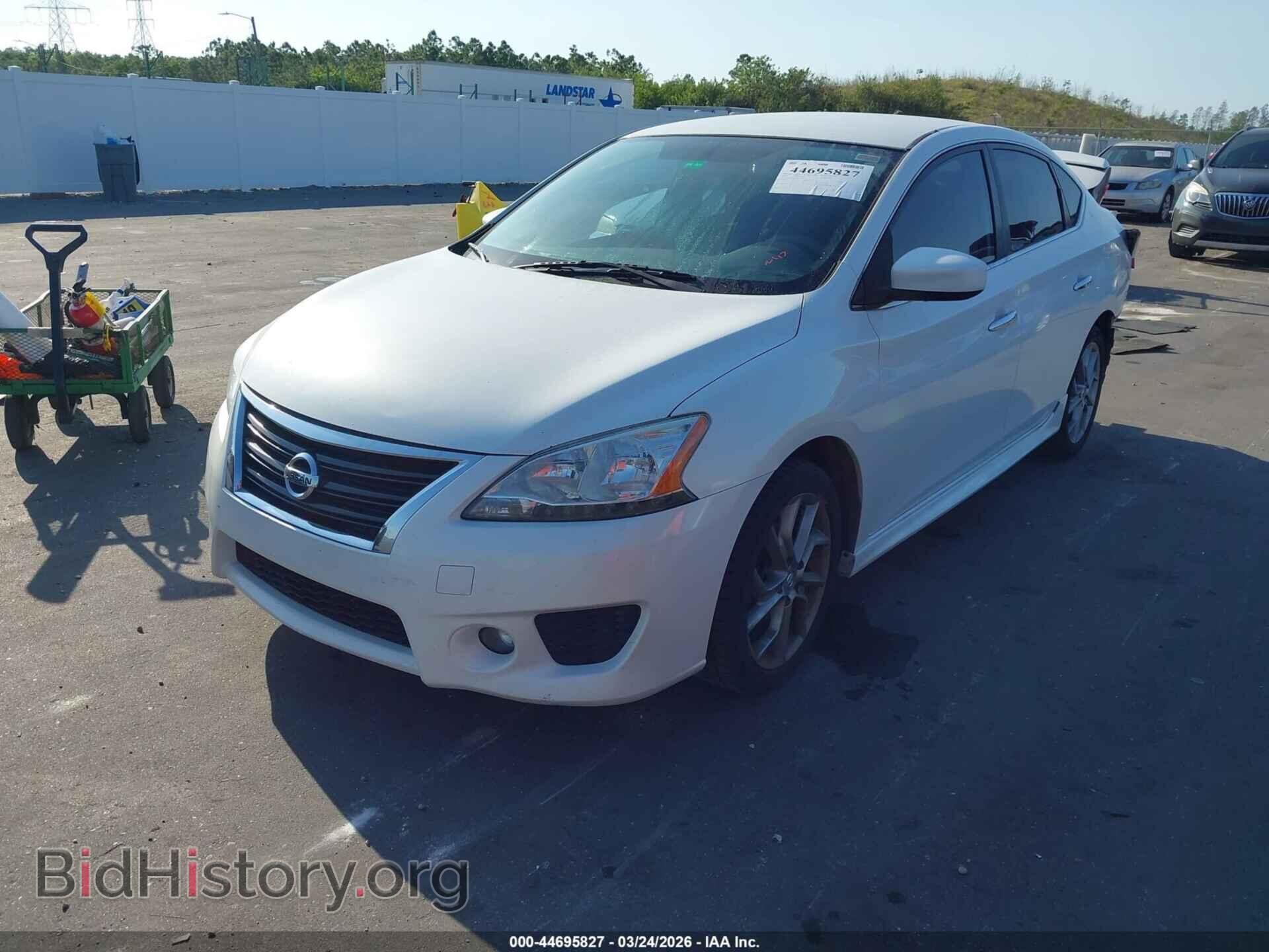 2013 NISSAN SENTRA - VIN: 3N1AB7AP1DL746911 - Фото 2