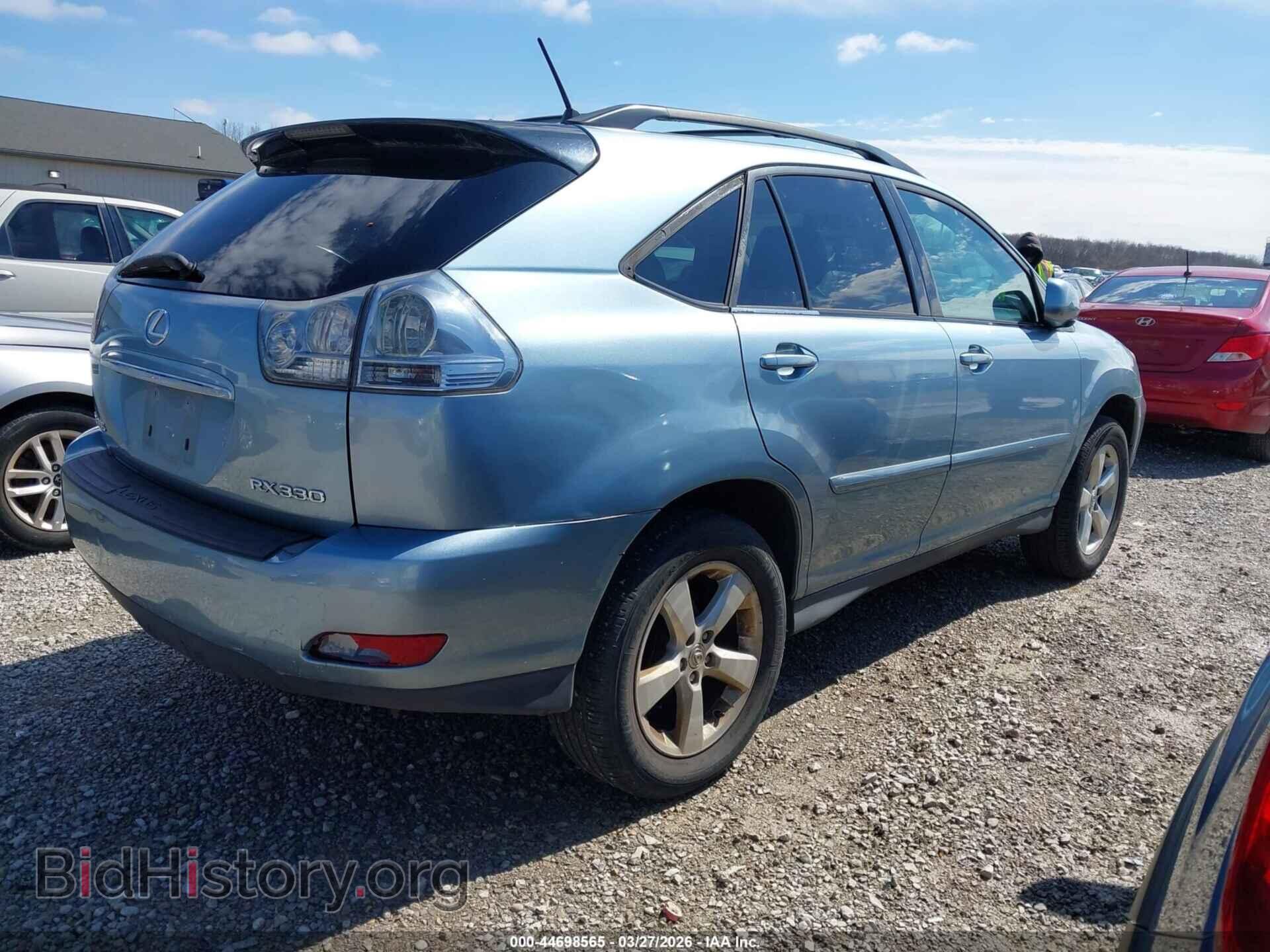 2005 LEXUS RX 330 - VIN: 2T2HA31U25C061281 - Фото 4