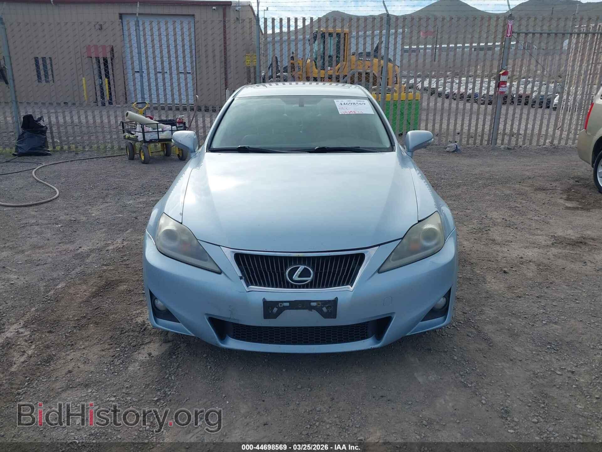 2011 LEXUS IS 250 - VIN: JTHCF5C22B5044835 - Фото 12