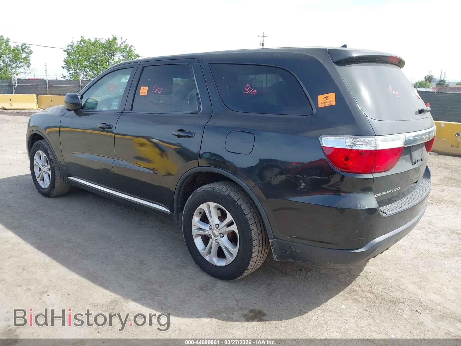 2013 DODGE DURANGO - VIN: 1C4RDHAG8DC539766 - Фото 3