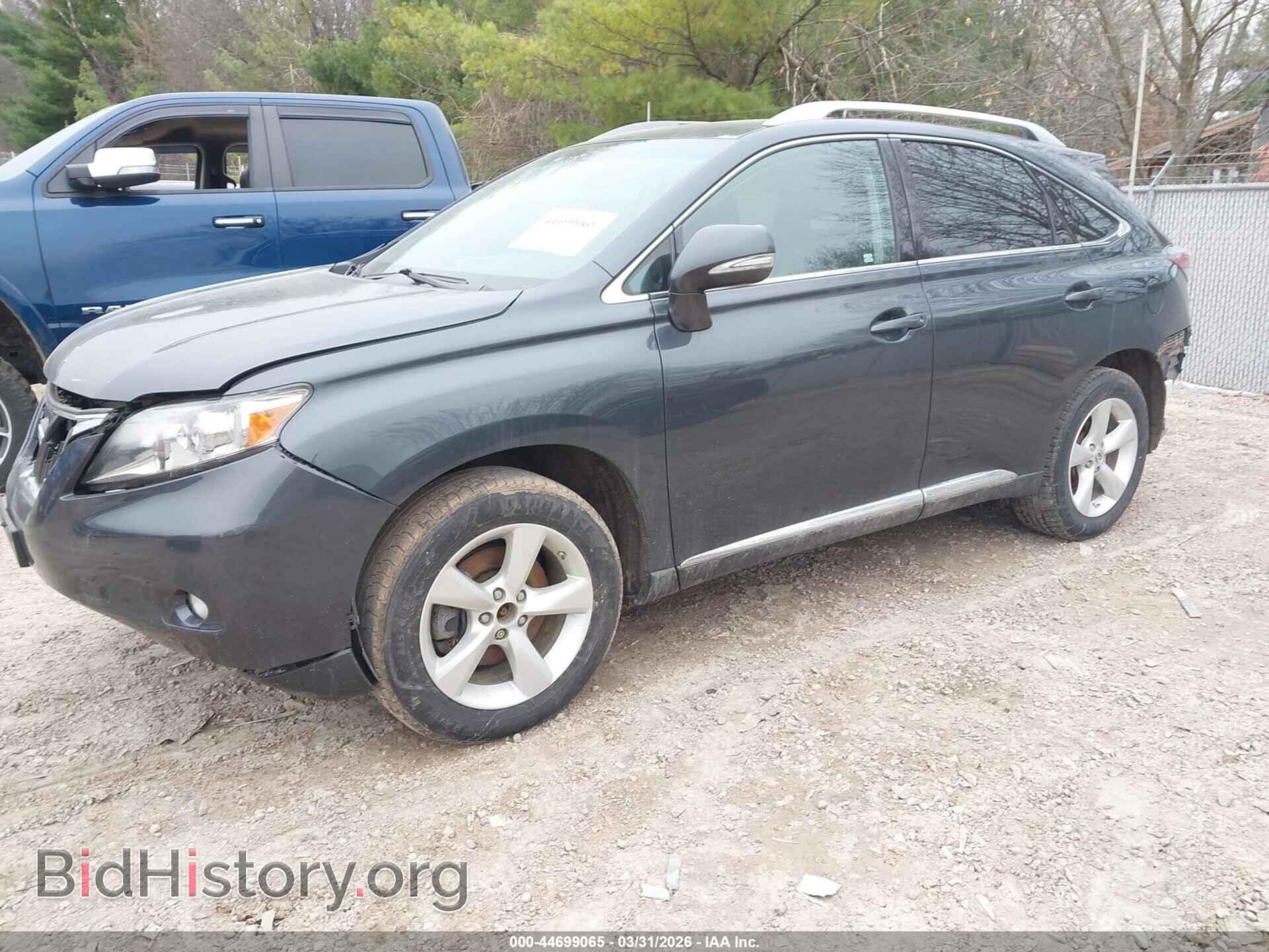 2011 LEXUS RX 350 - VIN: 2T2BK1BA0BC098885 - Фото 2