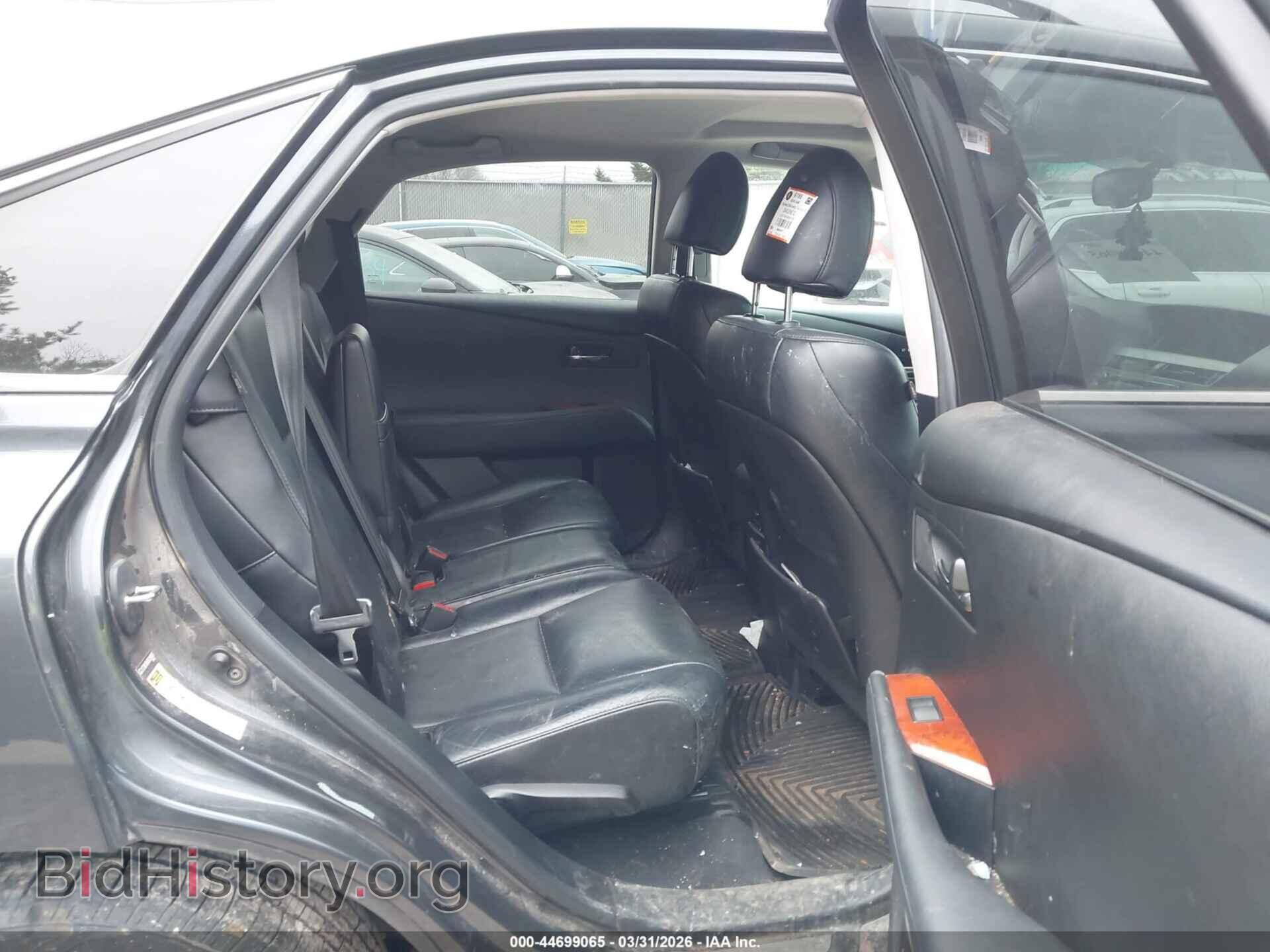2011 LEXUS RX 350 - VIN: 2T2BK1BA0BC098885 - Фото 8