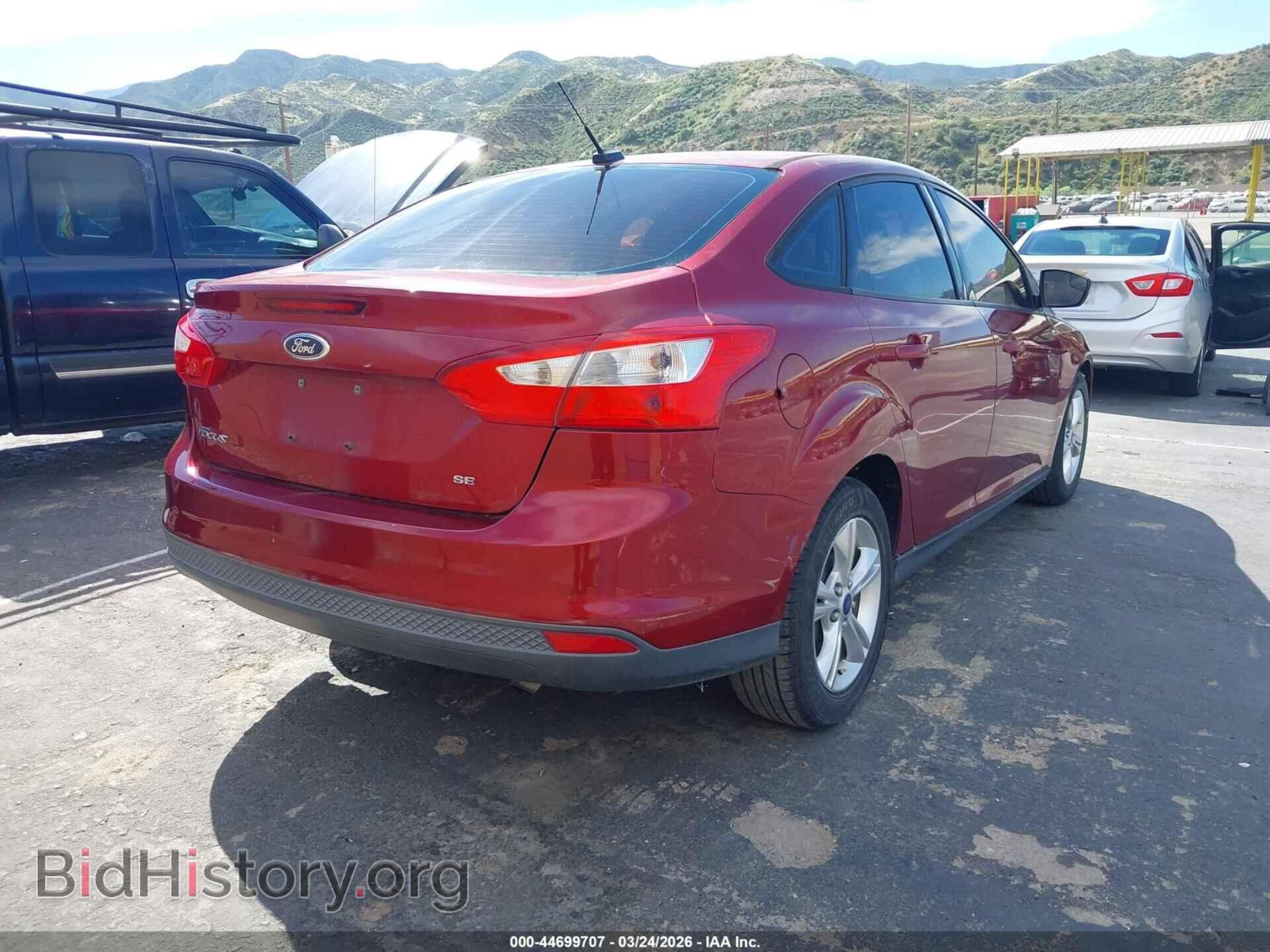 2013 FORD FOCUS - VIN: 1FADP3F26DL335748 - Фото 4