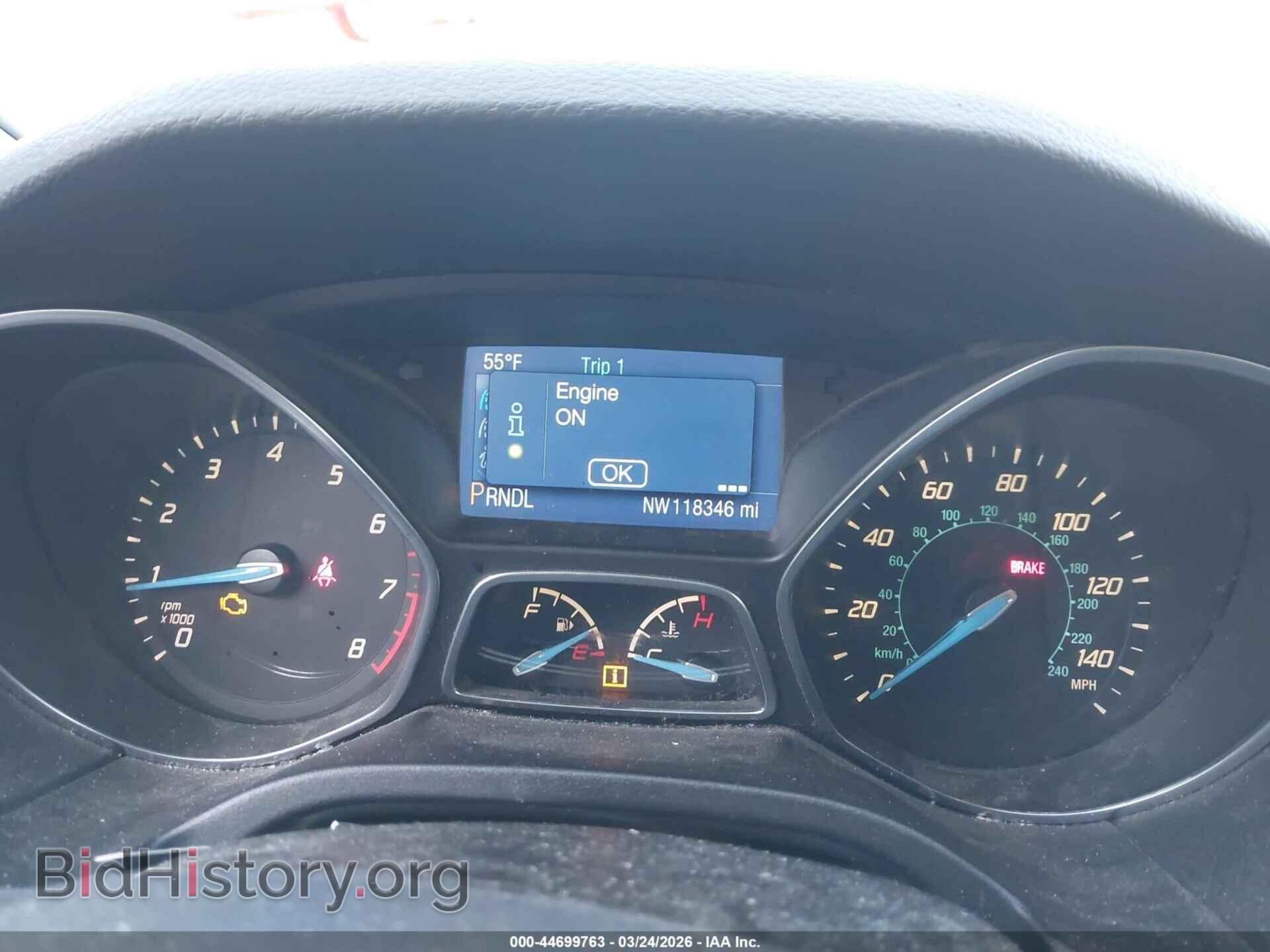 2014 FORD FOCUS - VIN: 1FADP3F27EL373023 - Фото 7