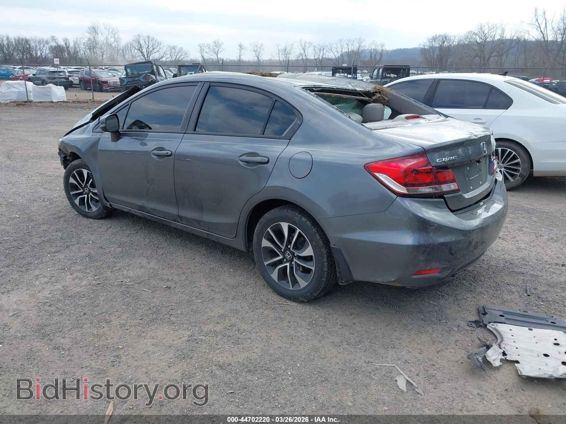 2013 HONDA CIVIC - VIN: 19XFB2F94DE054825 - Фото 3