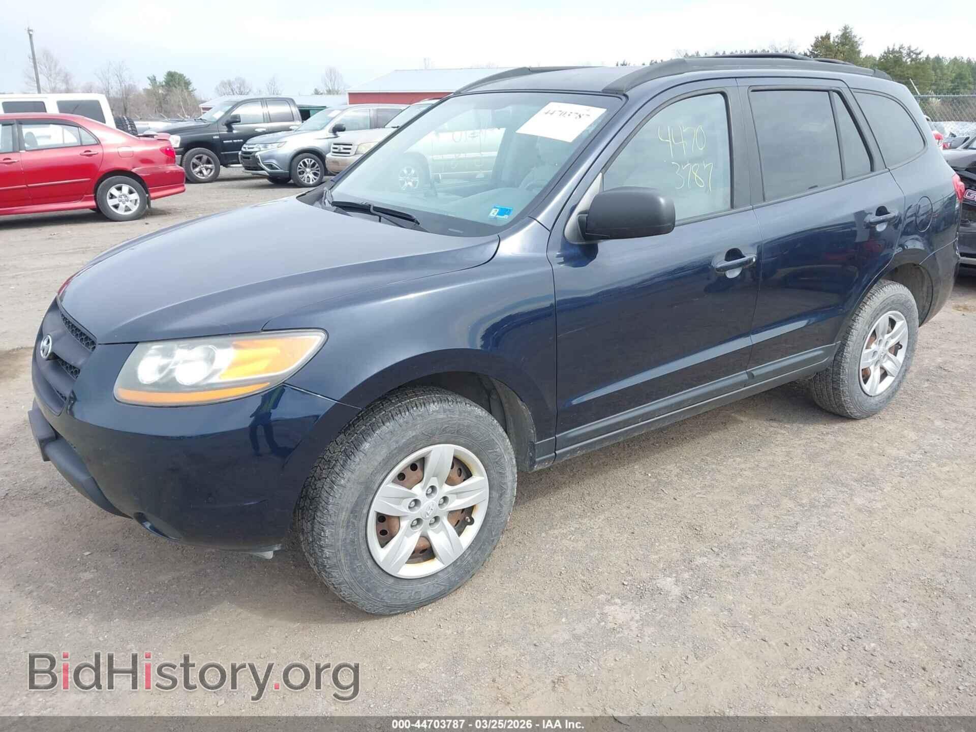 2009 HYUNDAI SANTA FE - VIN: 5NMSG73D29H254088 - Фото 2