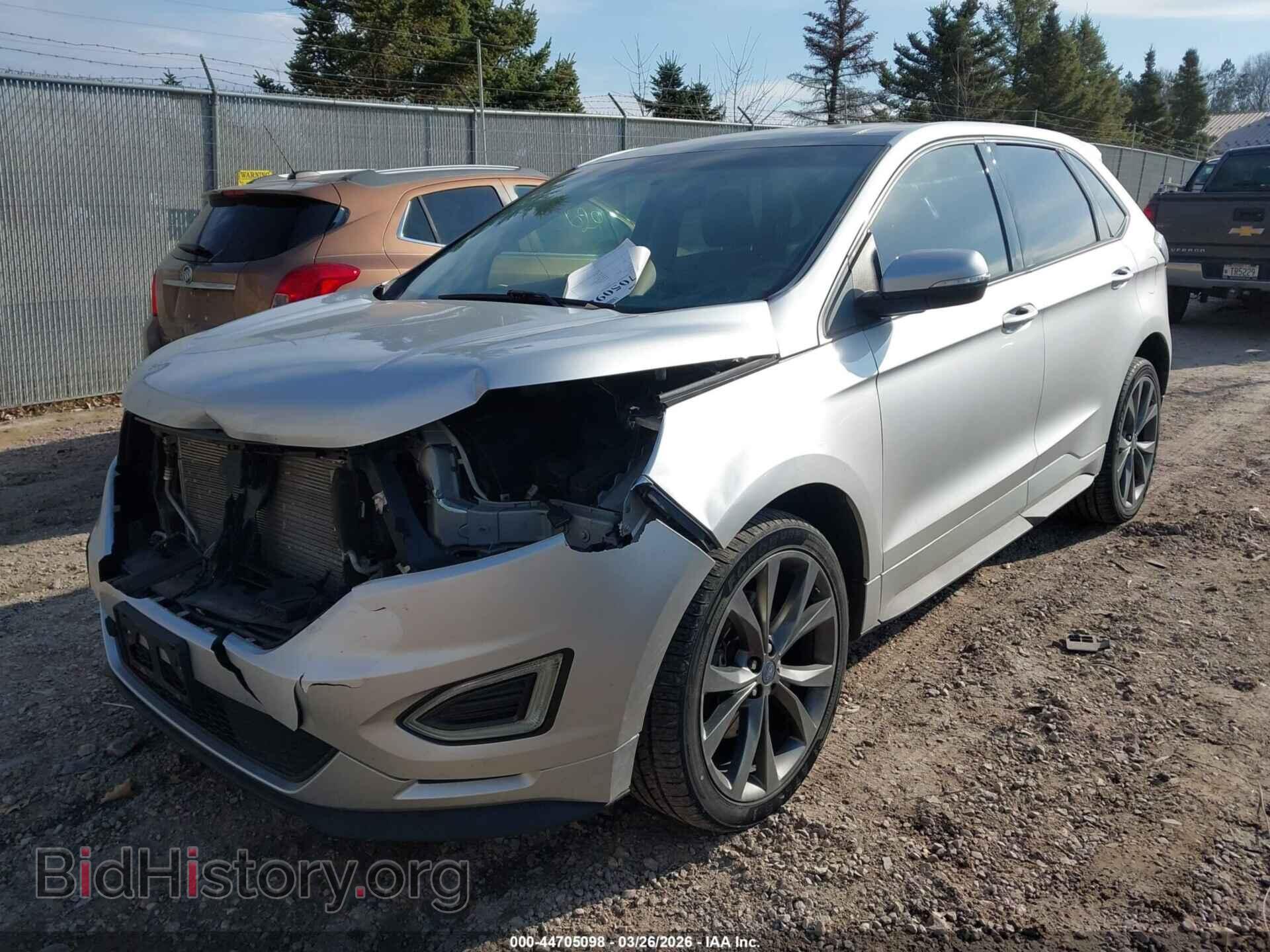 2017 FORD EDGE - VIN: 2FMPK4AP5HBC33941 - Фото 2