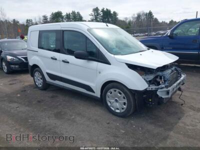 2019 Ford TRANSIT CONNECT XL, white — VIN NM0LS6E25K1404992, IAAI