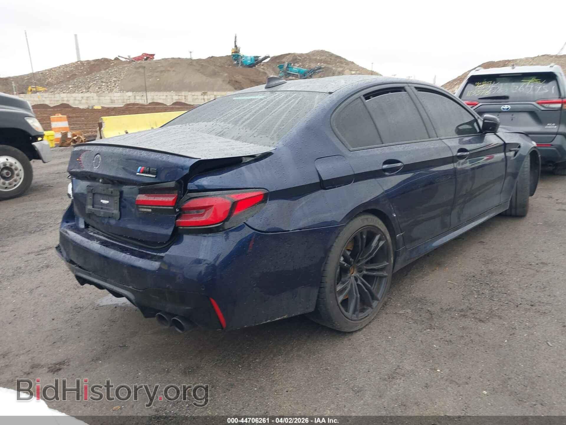 2022 BMW M5 - VIN: WBS83CH02NCK64111 - Photo 4