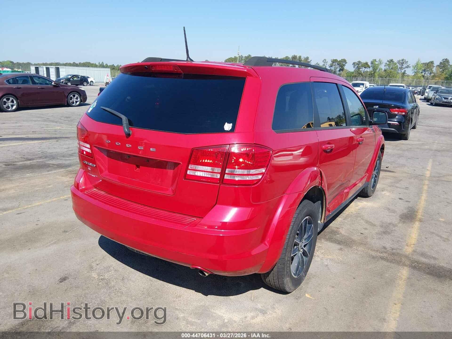 2018 DODGE JOURNEY - VIN: 3C4PDCAB7JT509611 - Фото 4