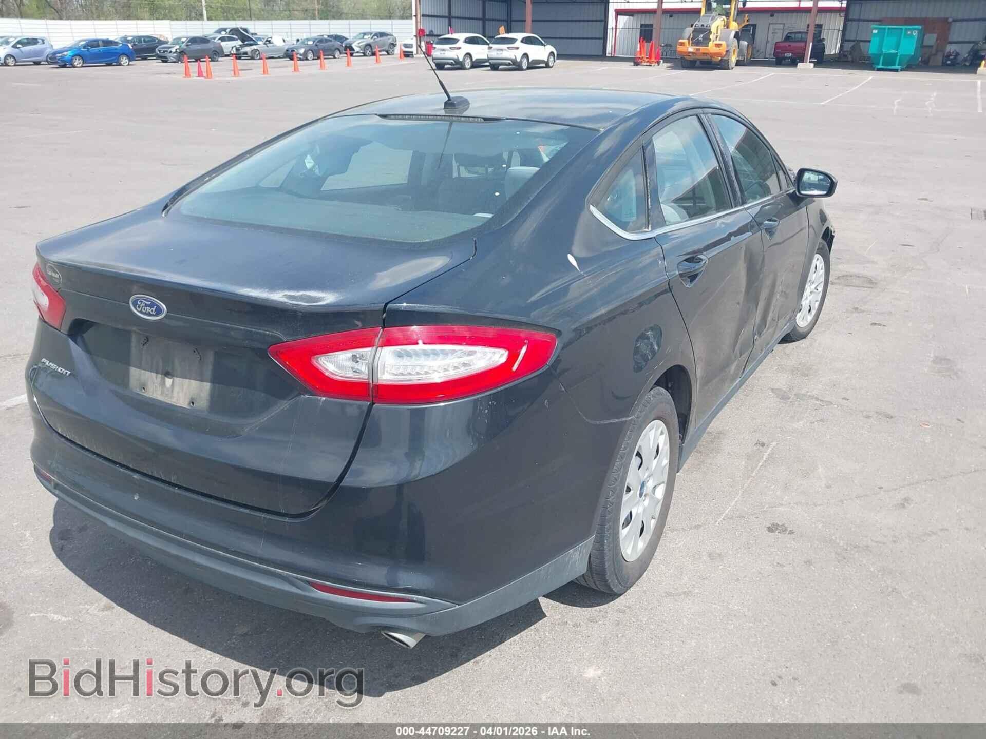 2013 FORD FUSION - VIN: 3FA6P0G75DR201185 - Фото 4