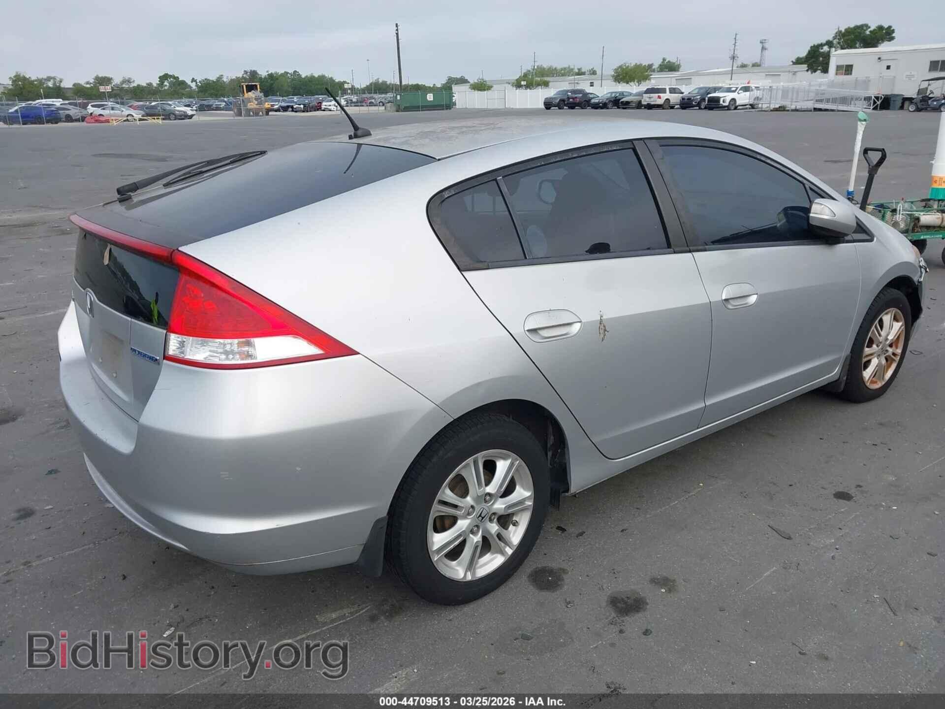 2010 HONDA INSIGHT - VIN: JHMZE2H71AS028349 - Фото 4