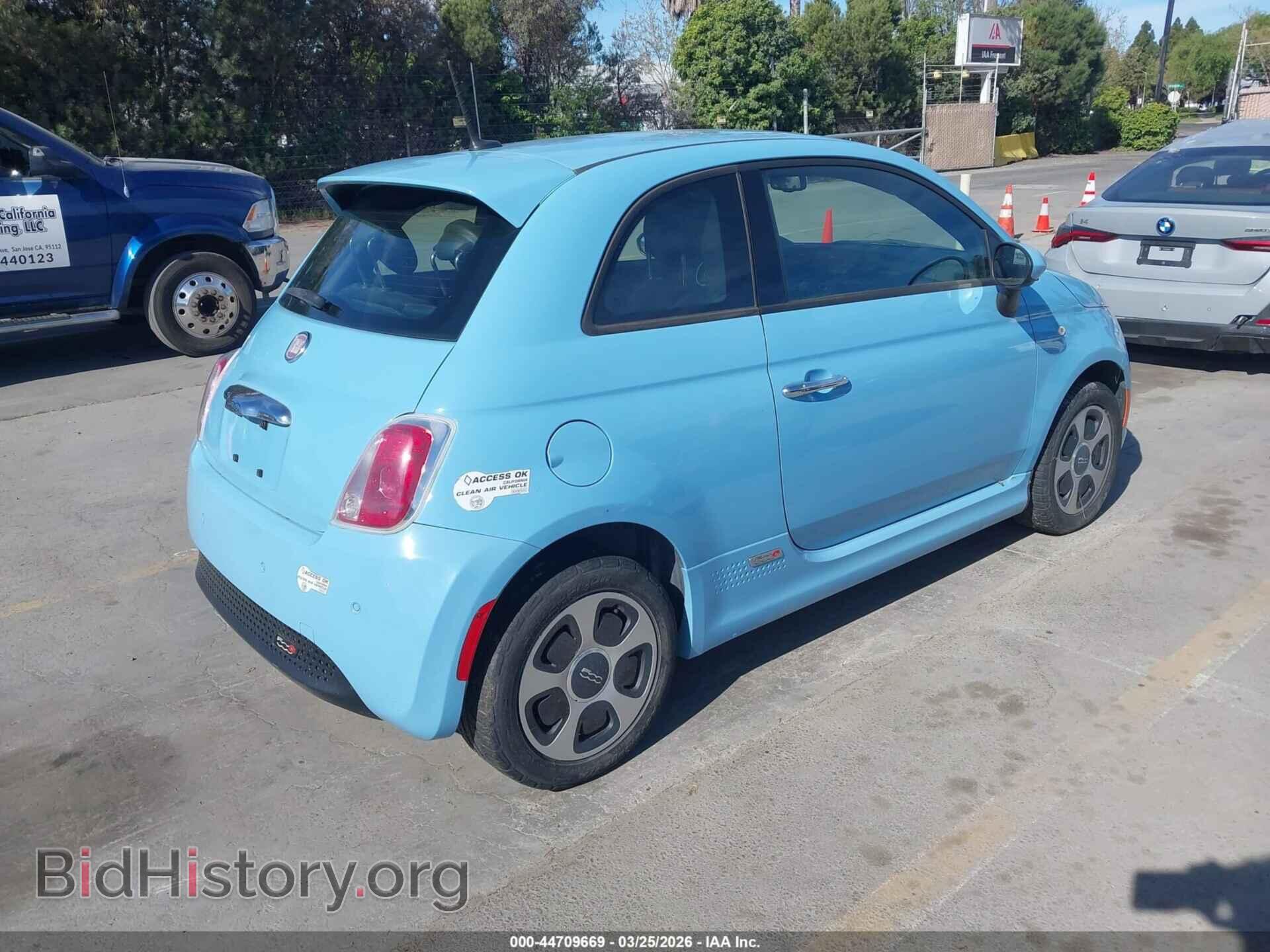2015 FIAT 500E - VIN: 3C3CFFGEXFT503194 - Фото 4