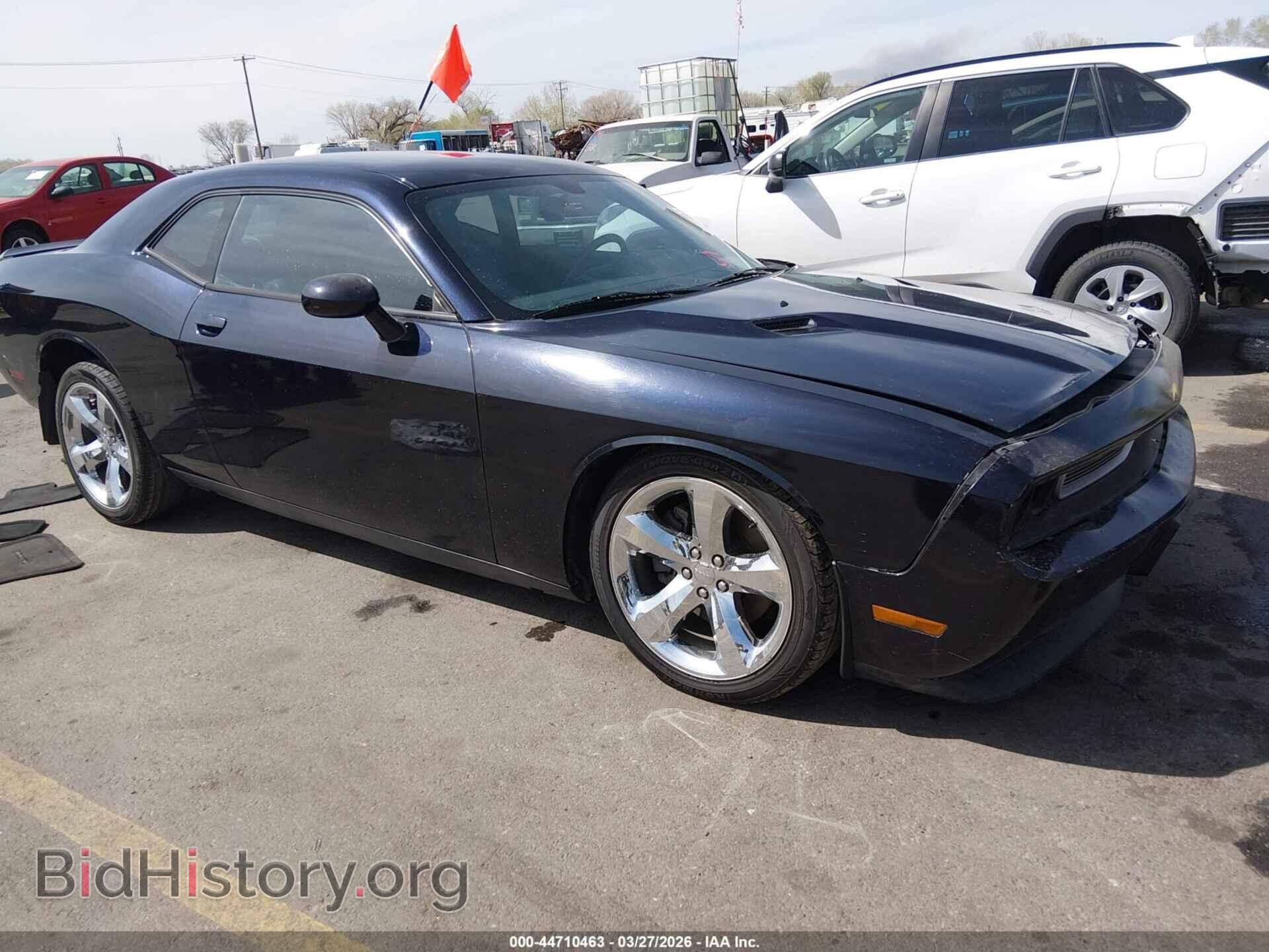 Photo 2C3CDYAG4CH121419 - DODGE CHALLENGER 2012
