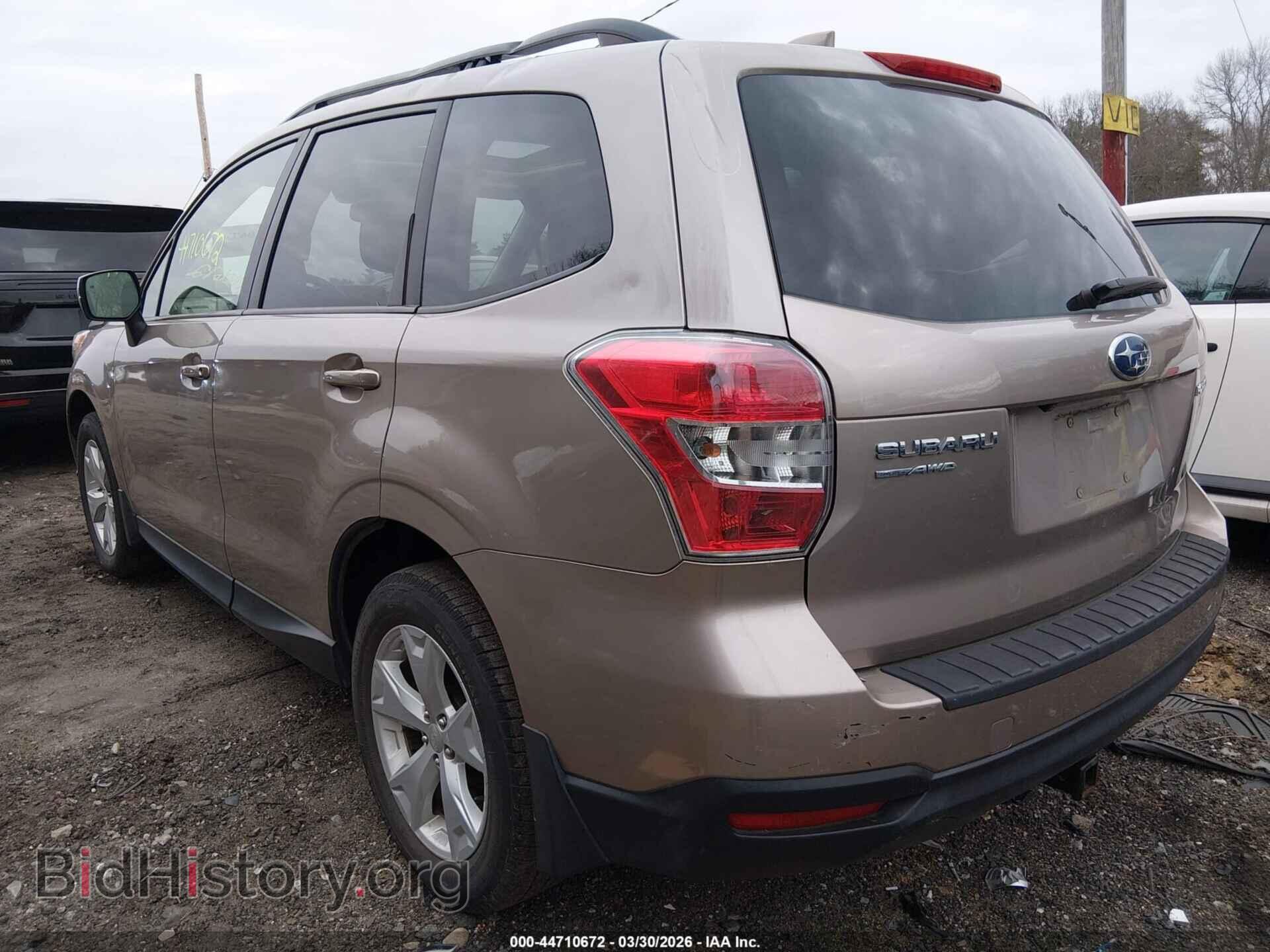 2016 SUBARU FORESTER - VIN: JF2SJAFC2GH414617 - Фото 3