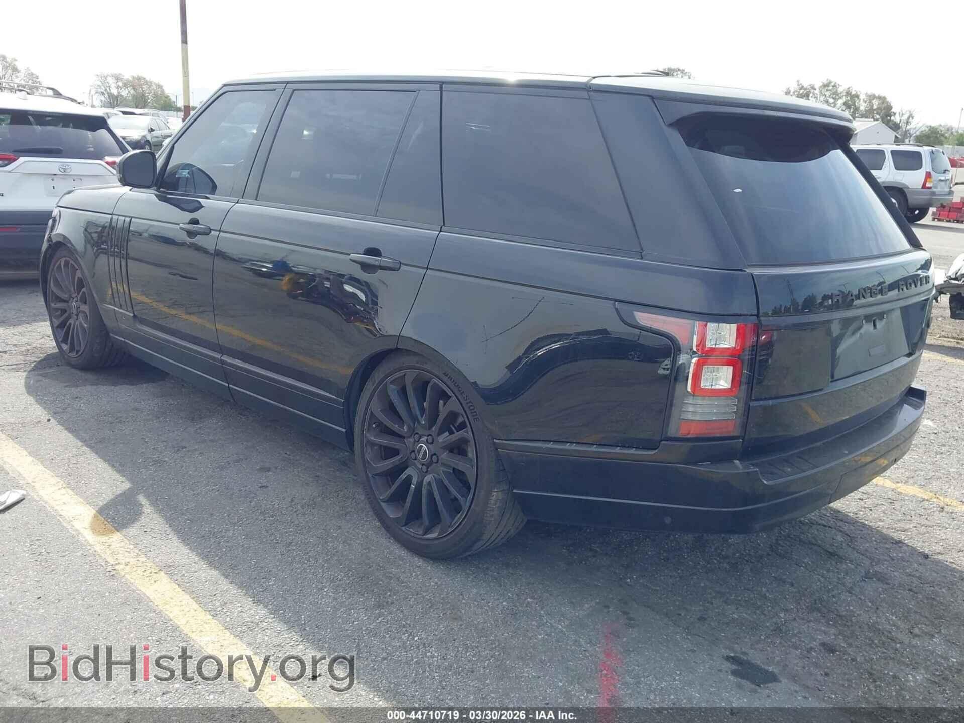 2014 LAND ROVER RANGE ROVER - VIN: SALGS3TF5EA187739 - Фото 3