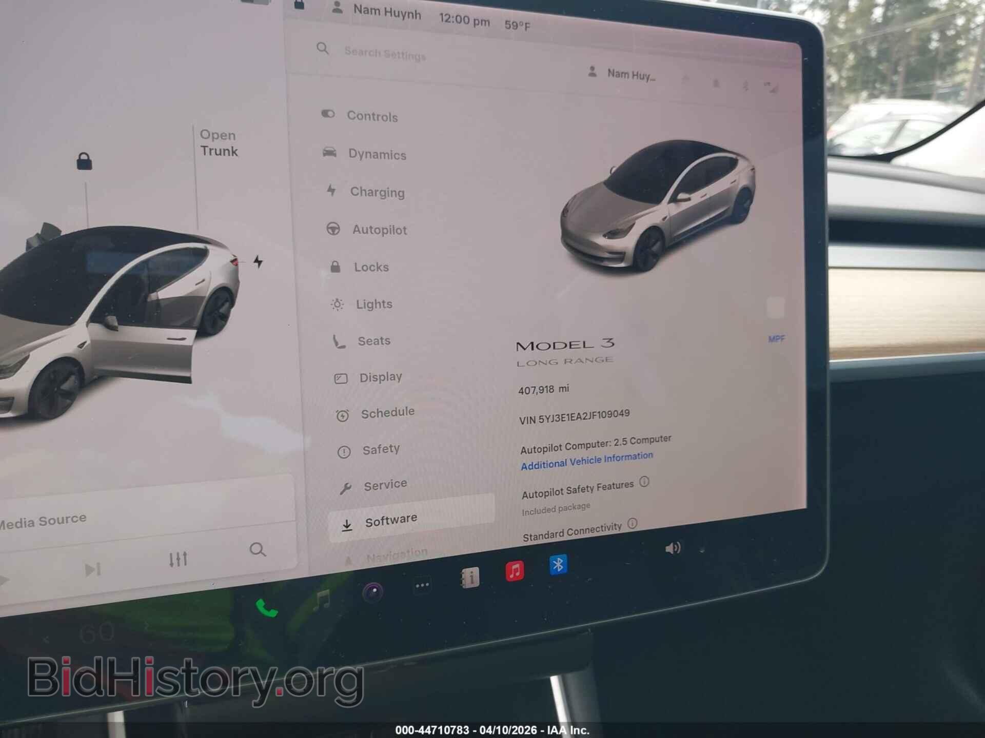 2018 TESLA MODEL 3 - VIN: 5YJ3E1EA2JF109049 - Photo 7