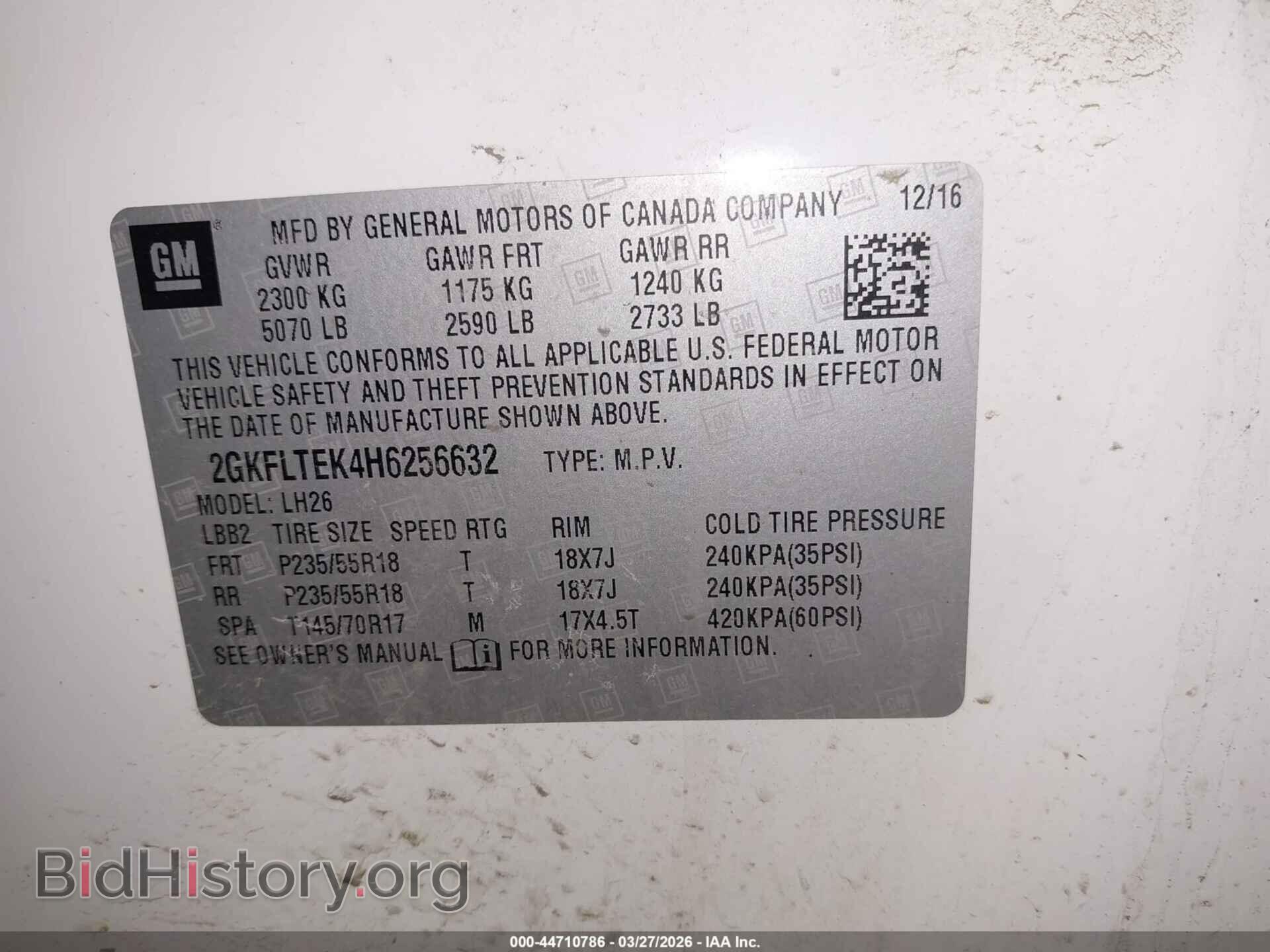 2017 GMC TERRAIN - VIN: 2GKFLTEK4H6256632 - Photo 9