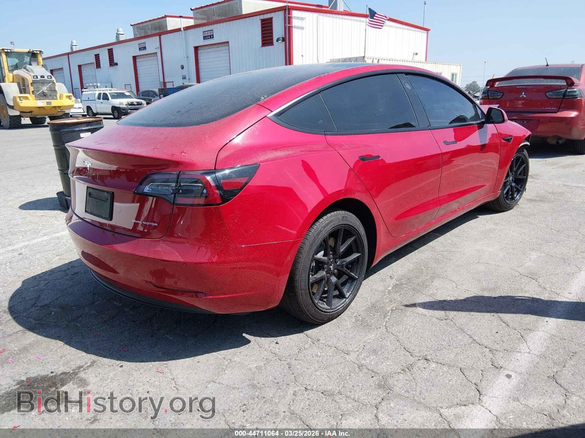 2022 TESLA MODEL 3 - VIN: 5YJ3E1EB2NF203687 - Фото 4