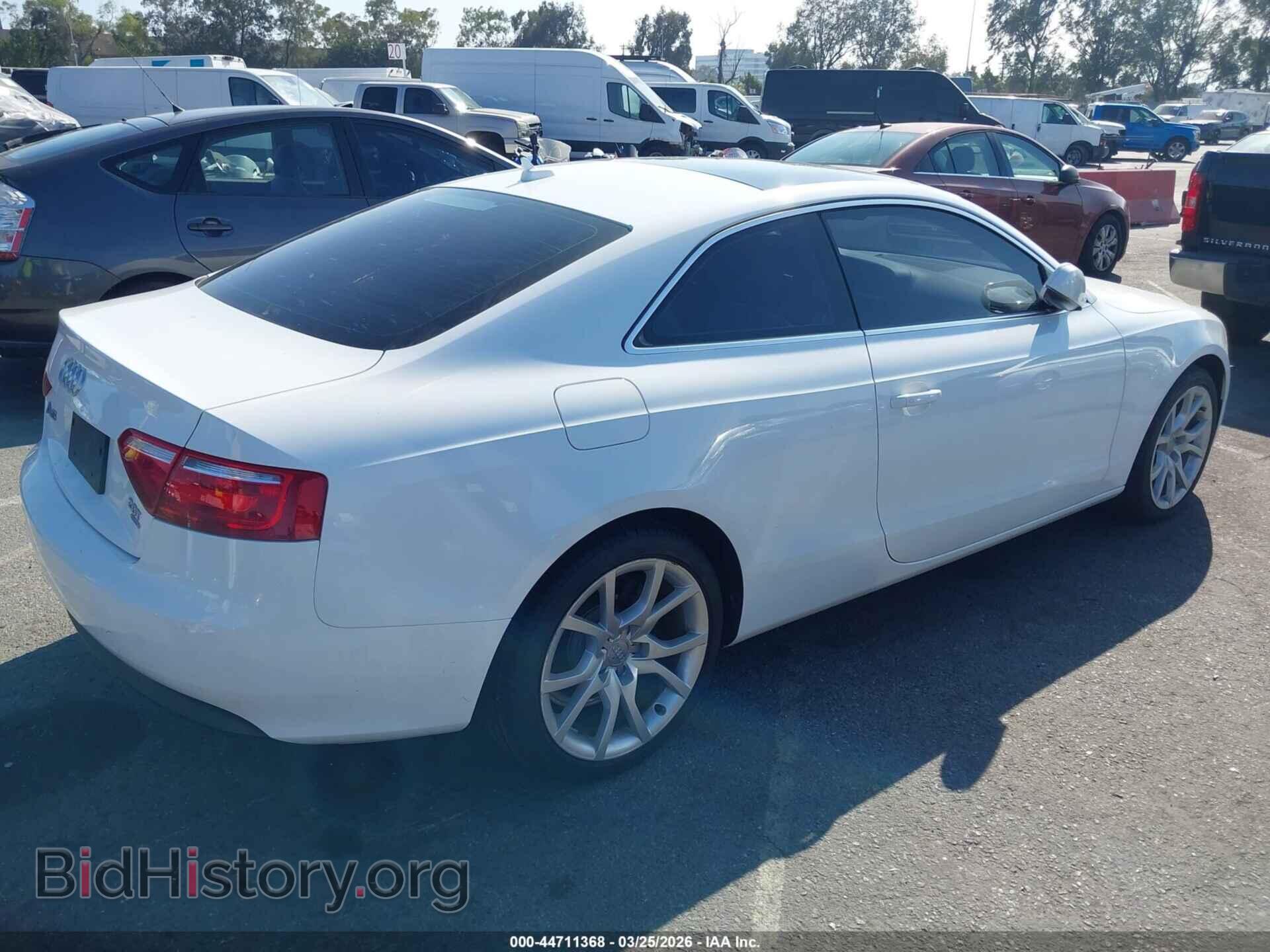 2012 AUDI A5 - VIN: WAUCFAFR2CA004148 - Photo 4