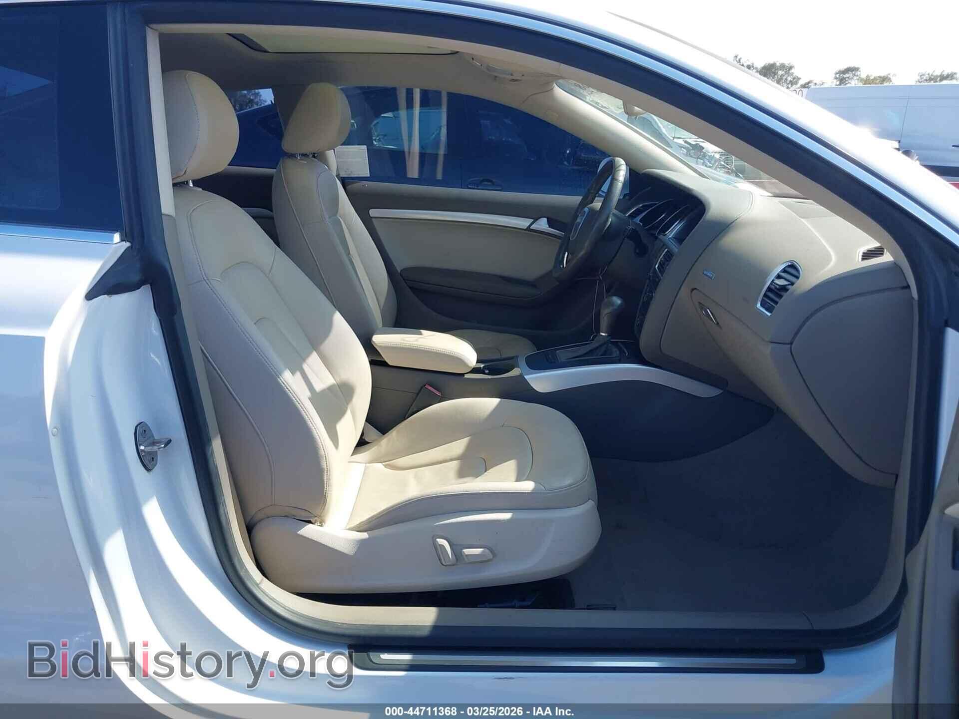 2012 AUDI A5 - VIN: WAUCFAFR2CA004148 - Photo 5