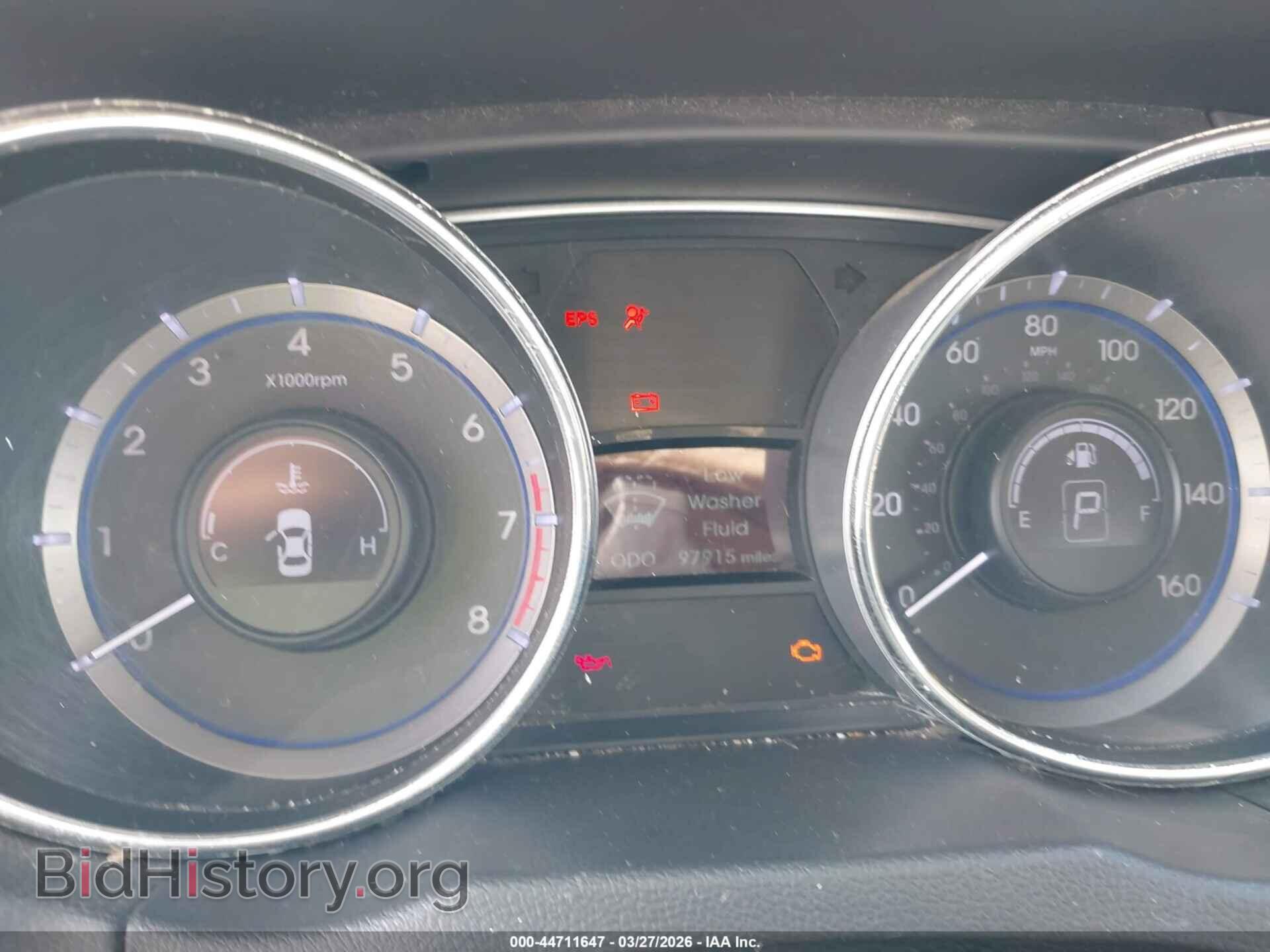 2011 HYUNDAI SONATA - VIN: 5NPEB4AC5BH105347 - Фото 7