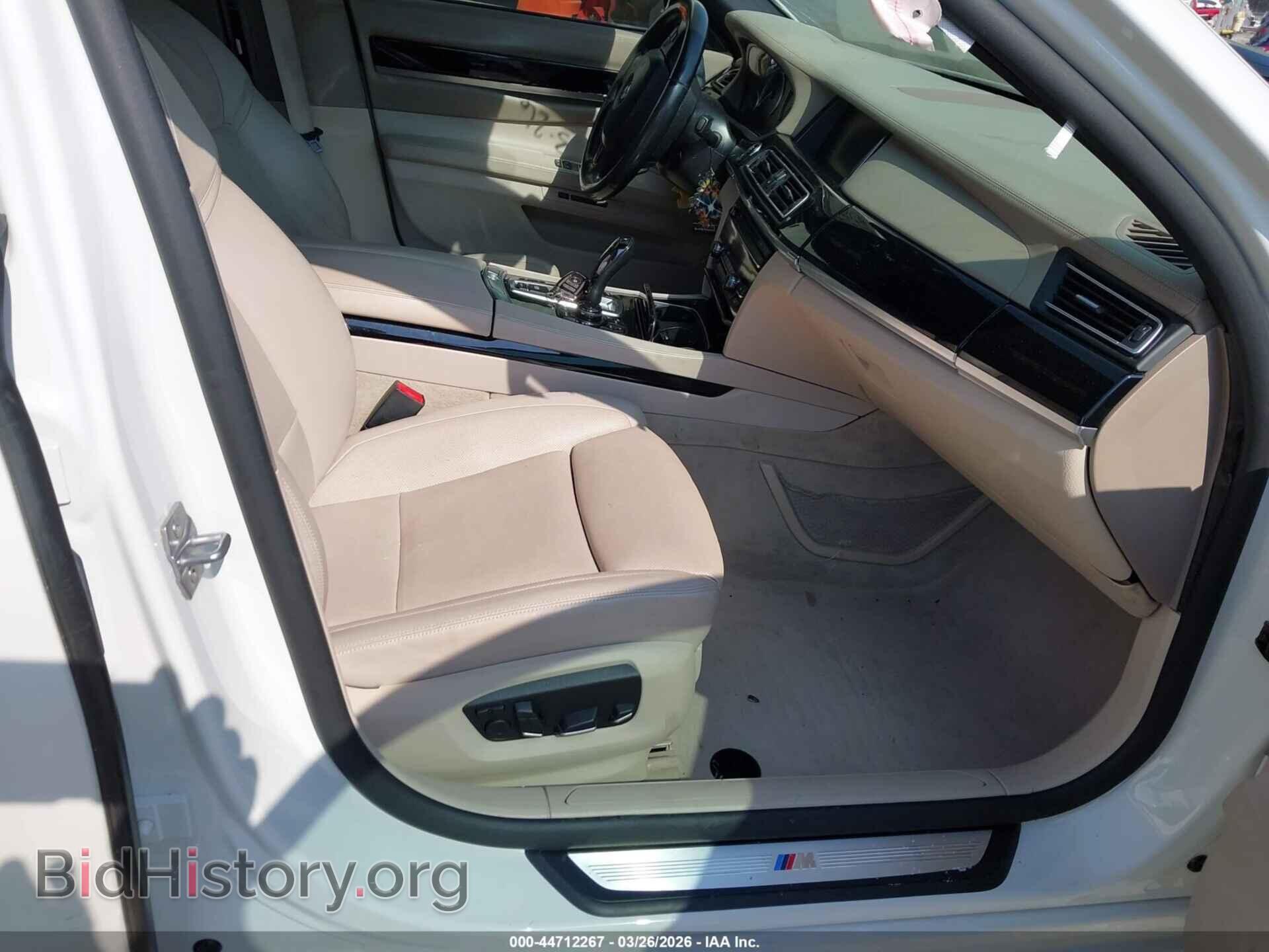 2013 BMW 750LI - VIN: WBAYE8C55DD133603 - Фото 5