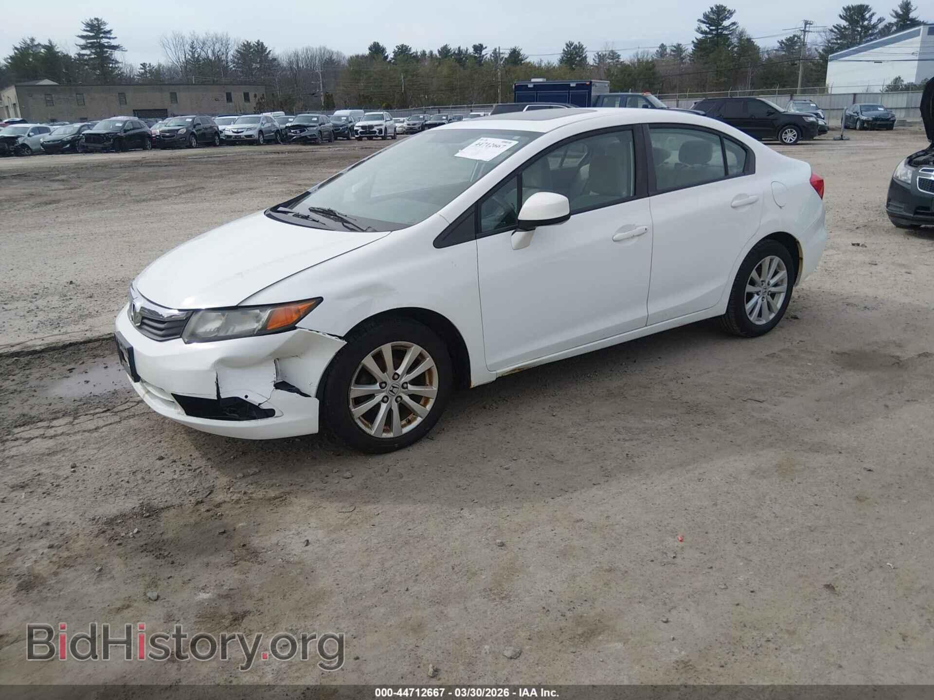 2012 HONDA CIVIC - VIN: 19XFB2F81CE302289 - Фото 2