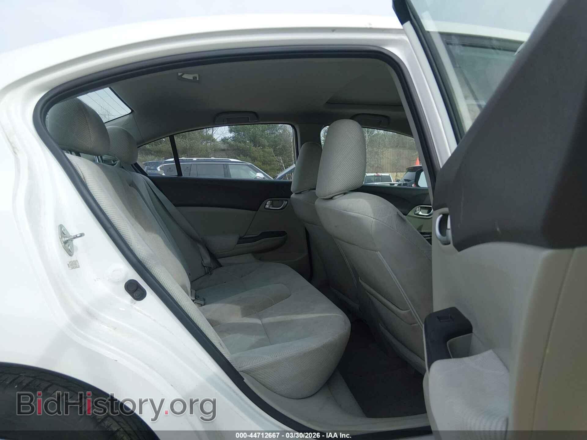 2012 HONDA CIVIC - VIN: 19XFB2F81CE302289 - Фото 8