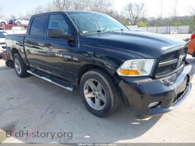 2012 RAM 1500 ST, черный — VIN 1C6RD7KT0CS185694, IAAI