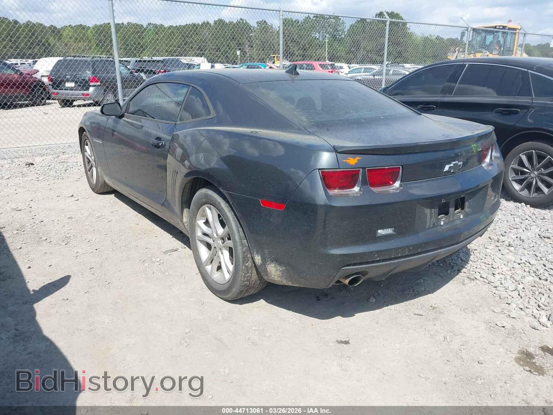 2013 CHEVROLET CAMARO - VIN: 2G1FB1E31D9192112 - Фото 3