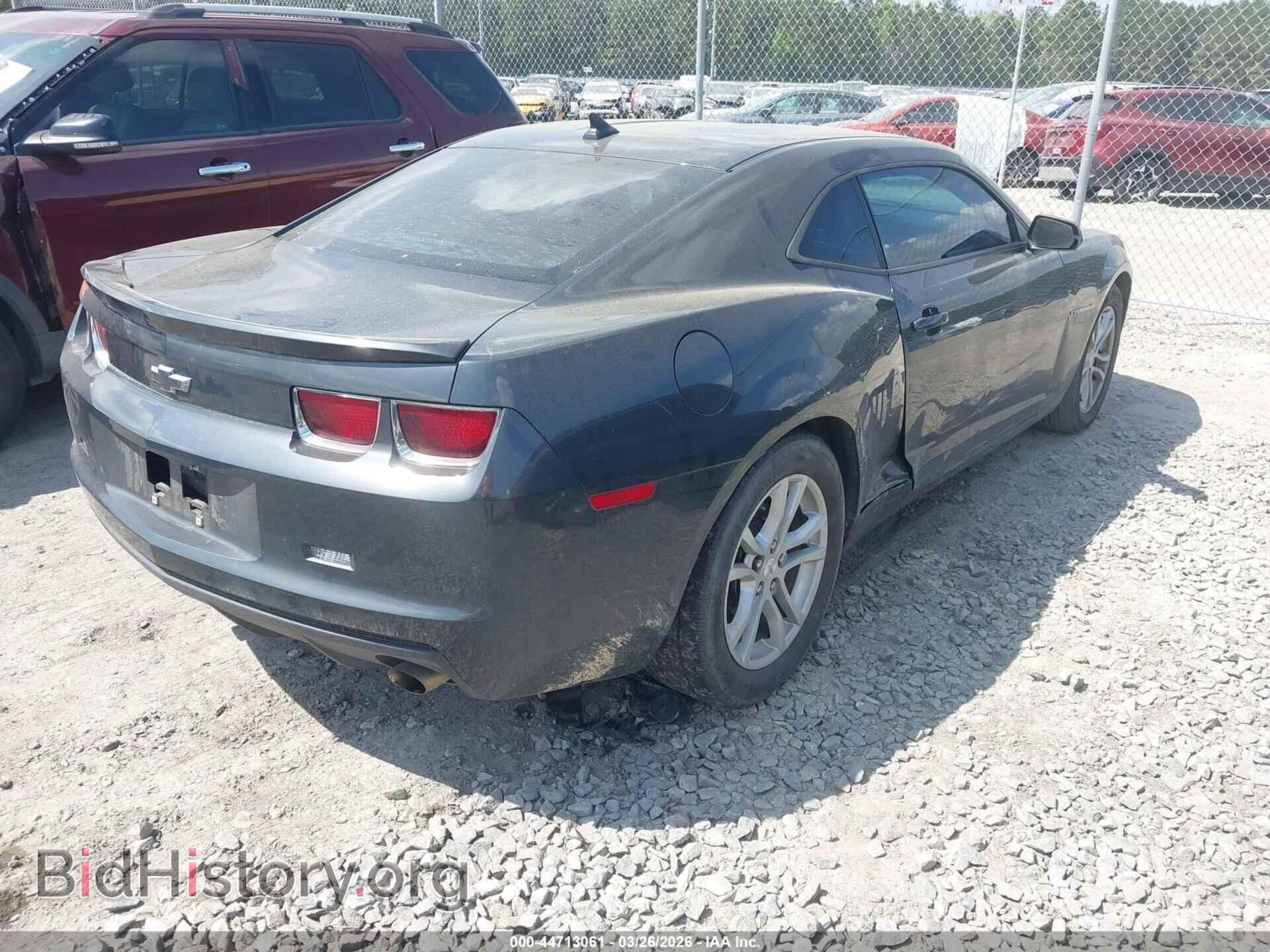 2013 CHEVROLET CAMARO - VIN: 2G1FB1E31D9192112 - Фото 4