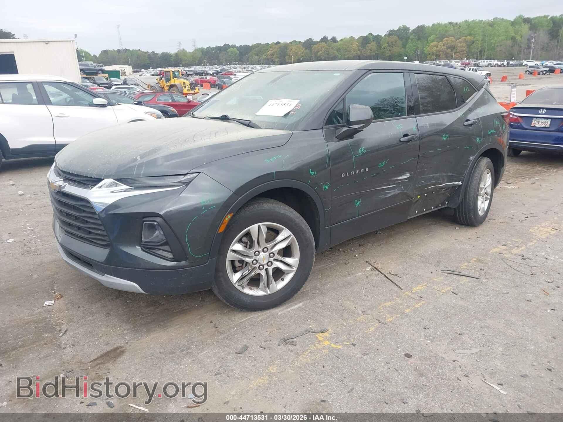 2020 CHEVROLET BLAZER - VIN: 3GNKBCRS8LS548194 - Фото 2