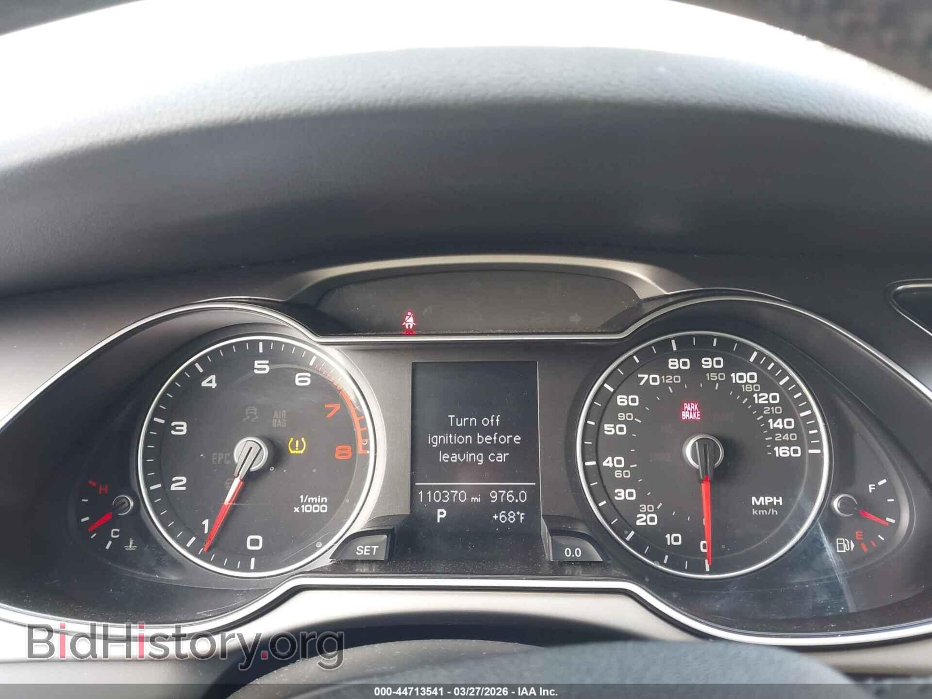 2013 AUDI A4 - VIN: WAUAFAFL5DN022334 - Photo 7