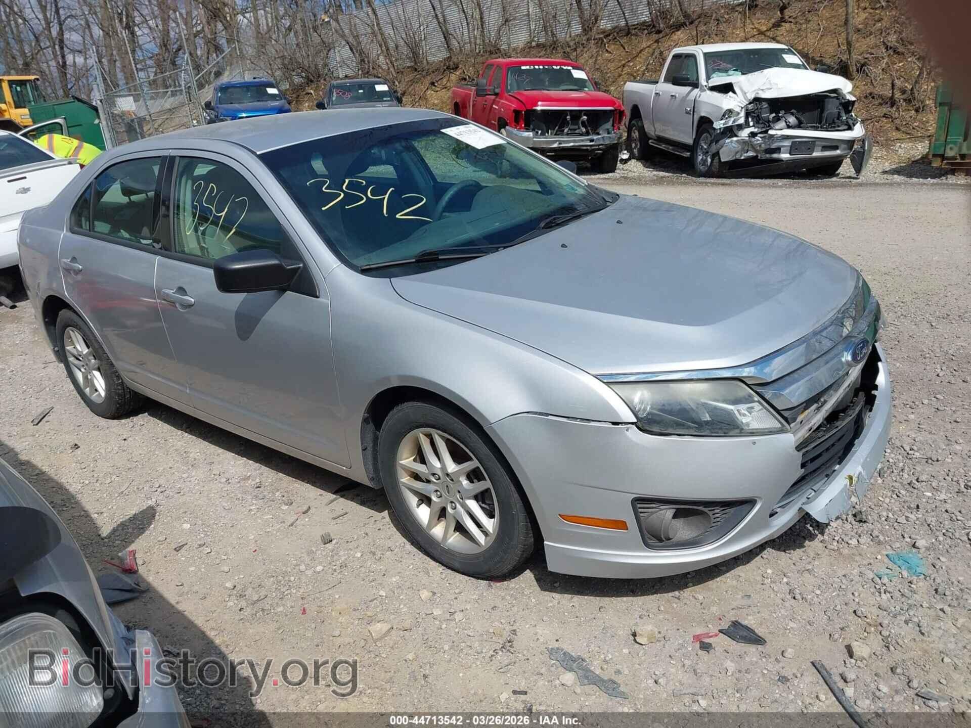Photo 3FAHP0GA3CR294839 - FORD FUSION 2012