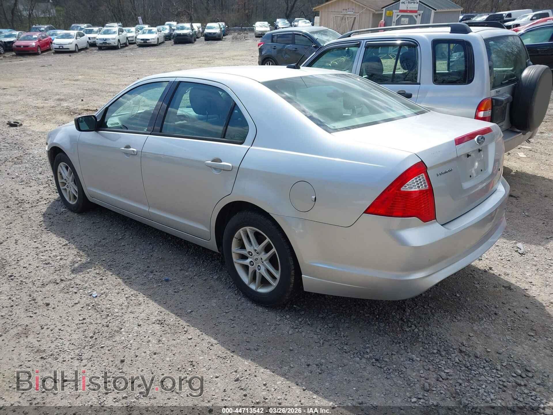 2012 FORD FUSION - VIN: 3FAHP0GA3CR294839 - Фото 3