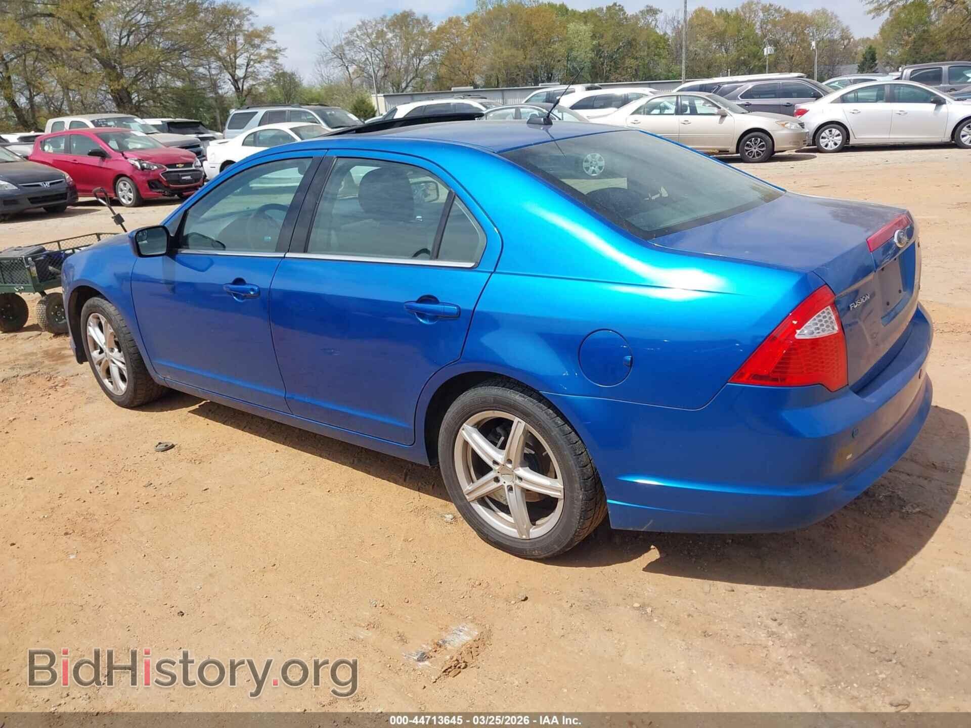 2012 FORD FUSION - VIN: 3FAHP0HA6CR362159 - Фото 3