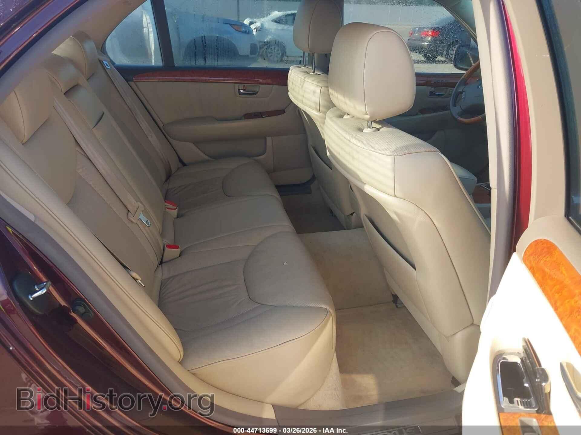 2006 LEXUS LS 430 - VIN: JTHBN36F765050055 - Фото 8