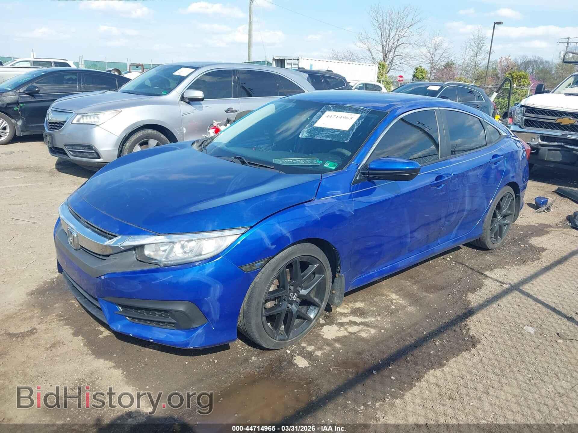 2016 HONDA CIVIC - VIN: 19XFC2F58GE091830 - Фото 2