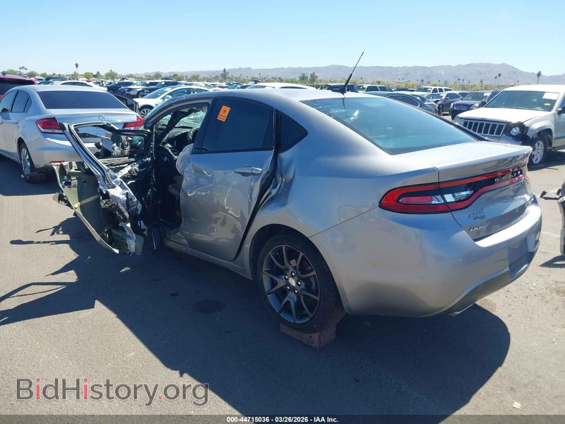 2016 DODGE DART - VIN: 1C3CDFBB2GD540475 - Фото 3