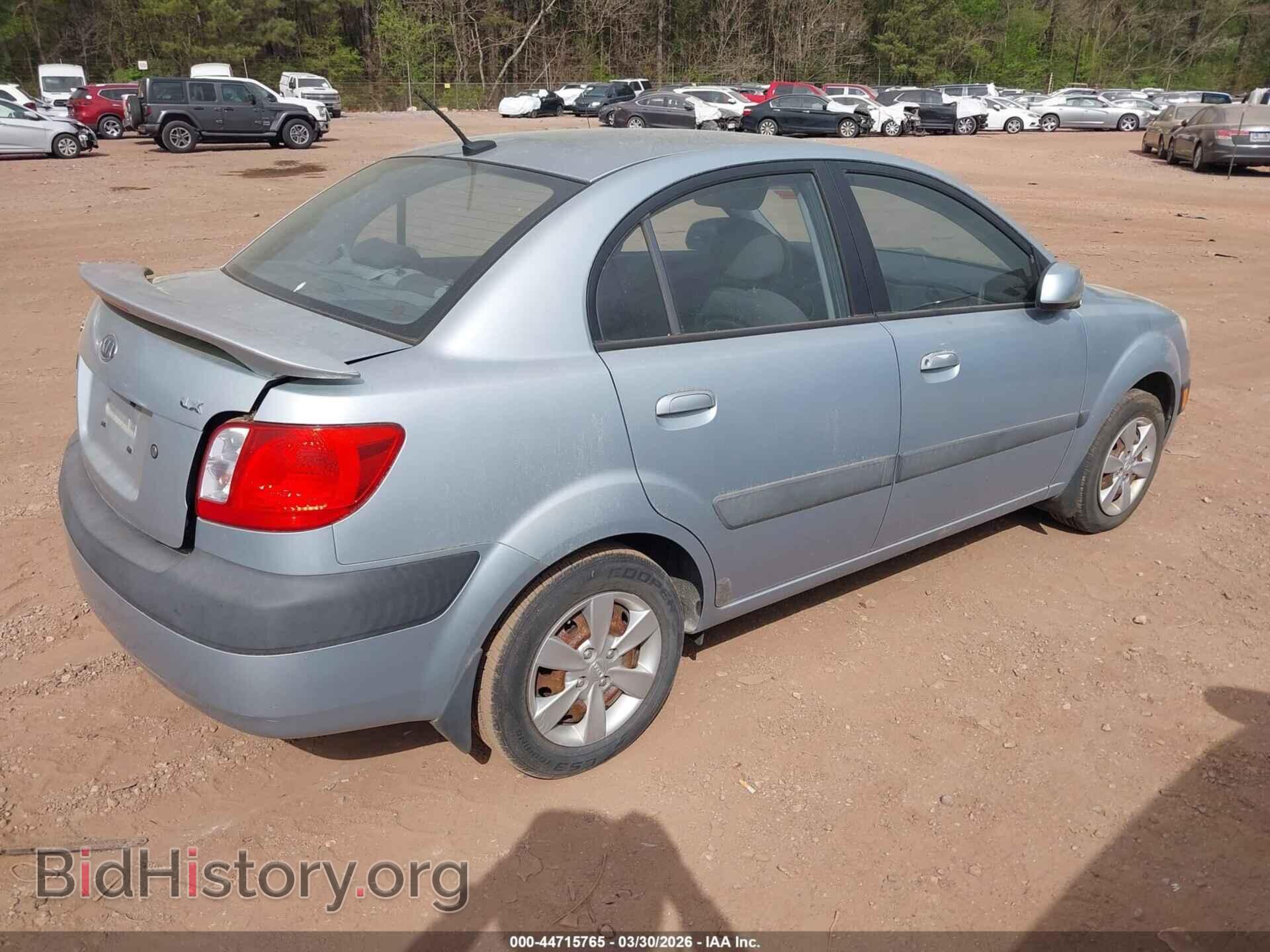 2009 KIA RIO - VIN: KNADE223196445196 - Фото 4