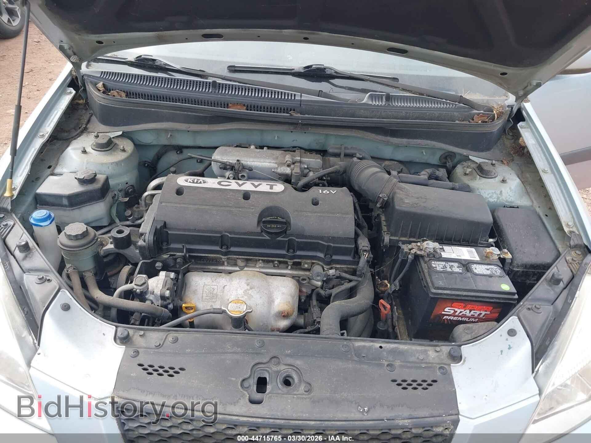 2009 KIA RIO - VIN: KNADE223196445196 - Фото 10