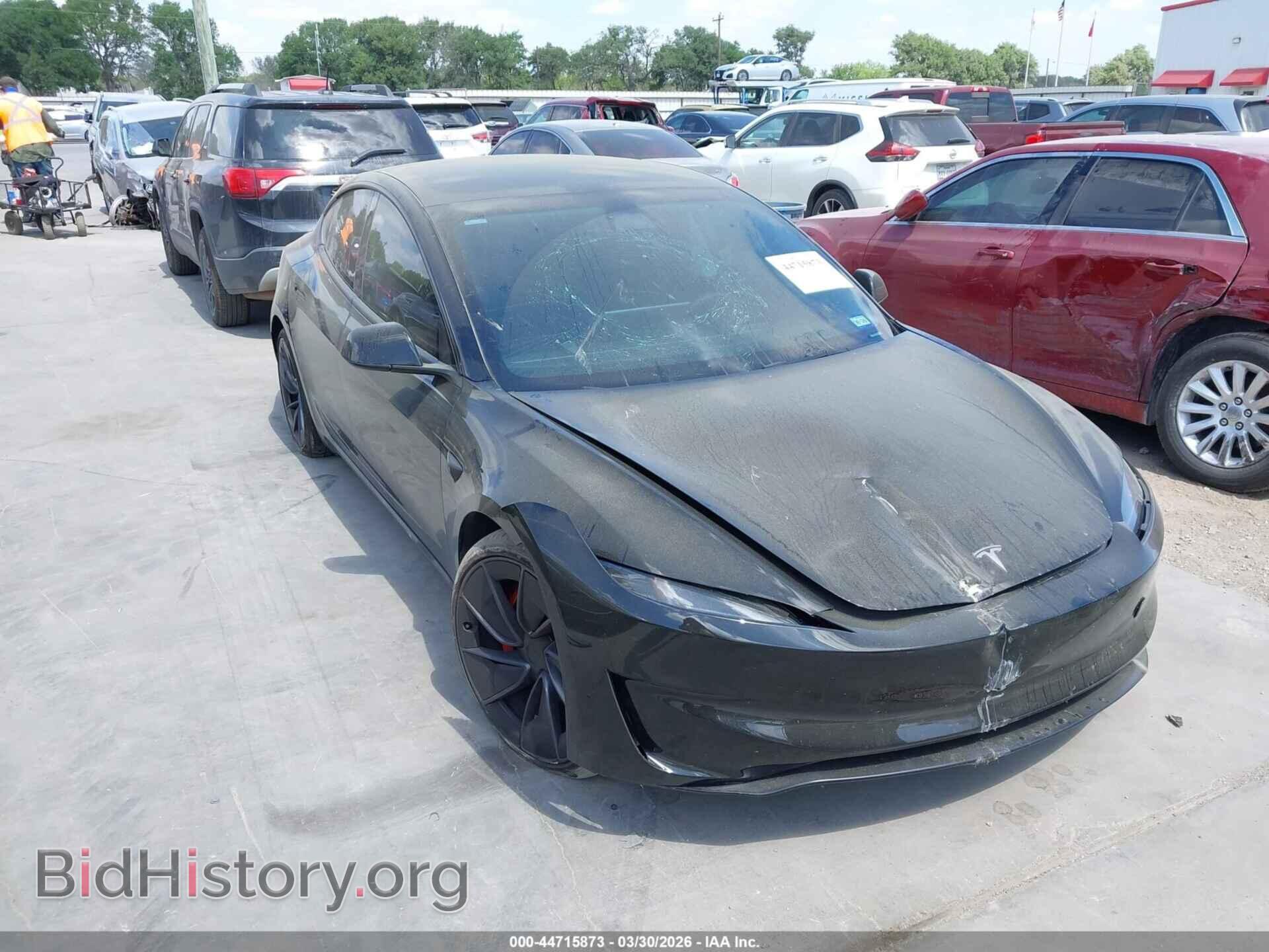 Фотография 5YJ3E1ET0RF826630 - TESLA MODEL 3 2024