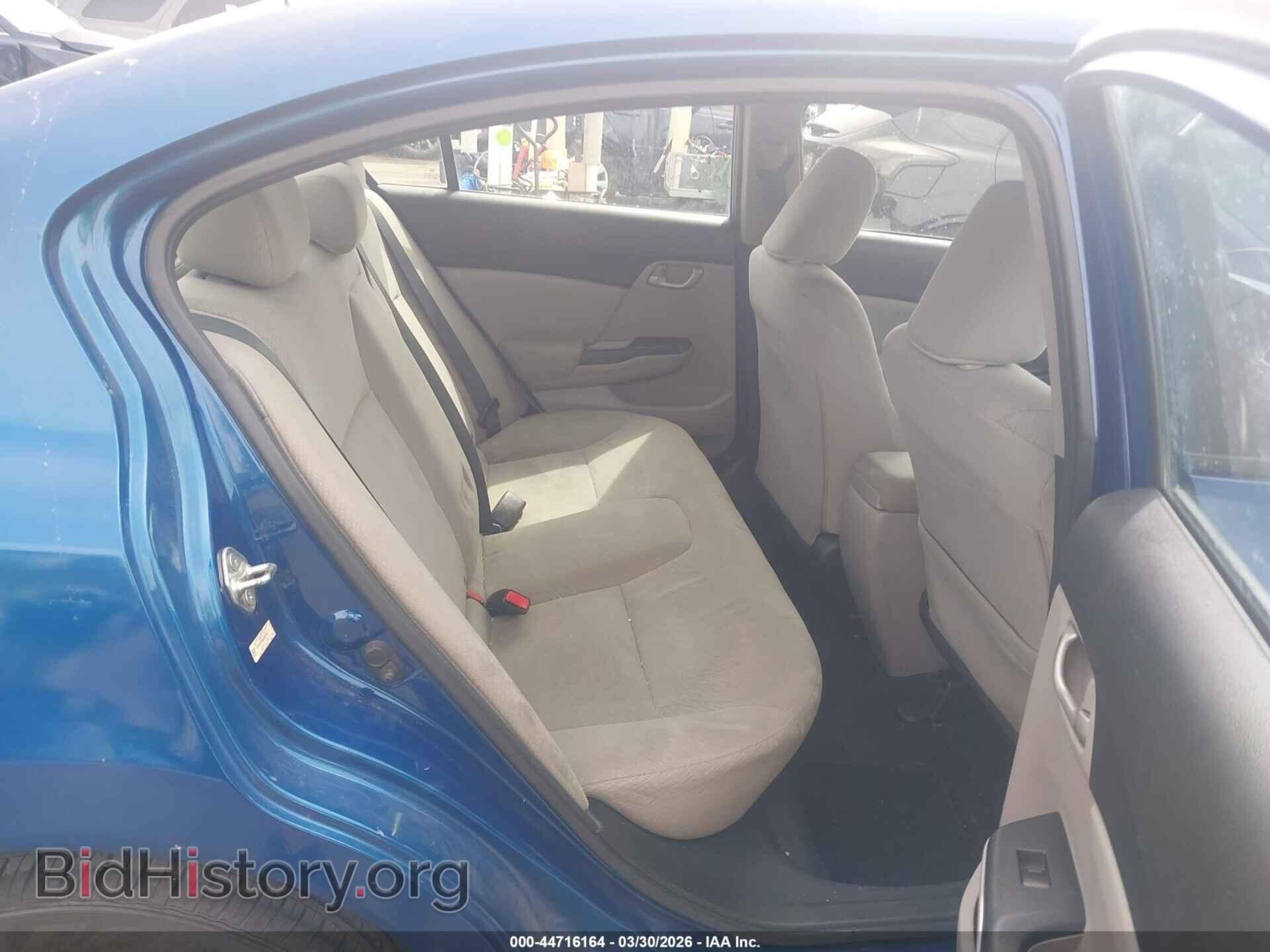 2013 HONDA CIVIC - VIN: 19XFB2F55DE285780 - Фото 8