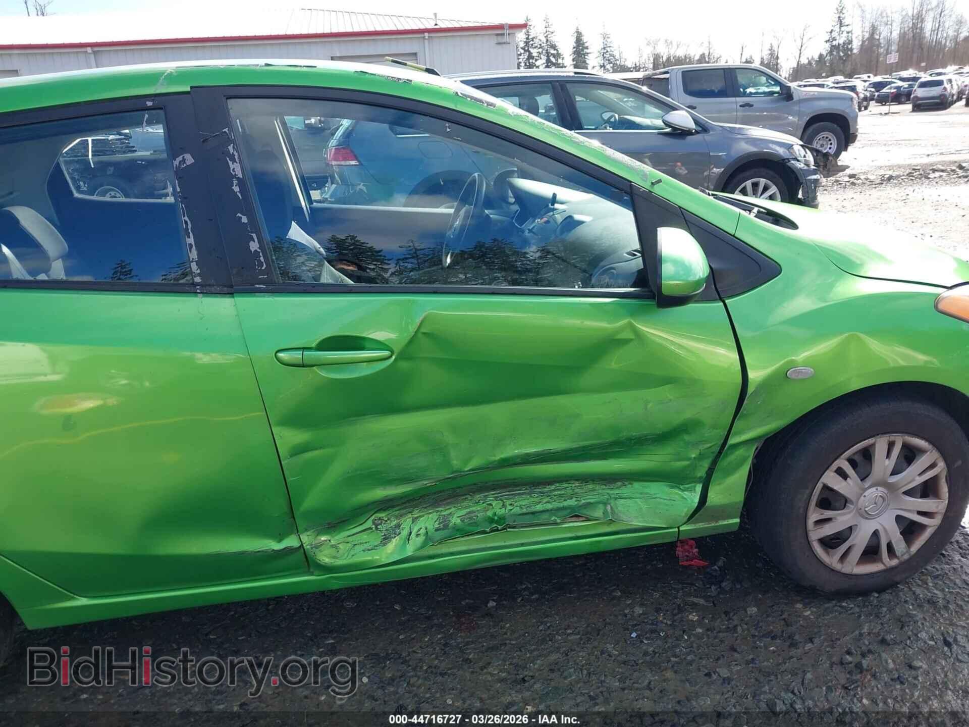 2012 MAZDA MAZDA2 - VIN: JM1DE1KZ8C0147420 - Фото 6