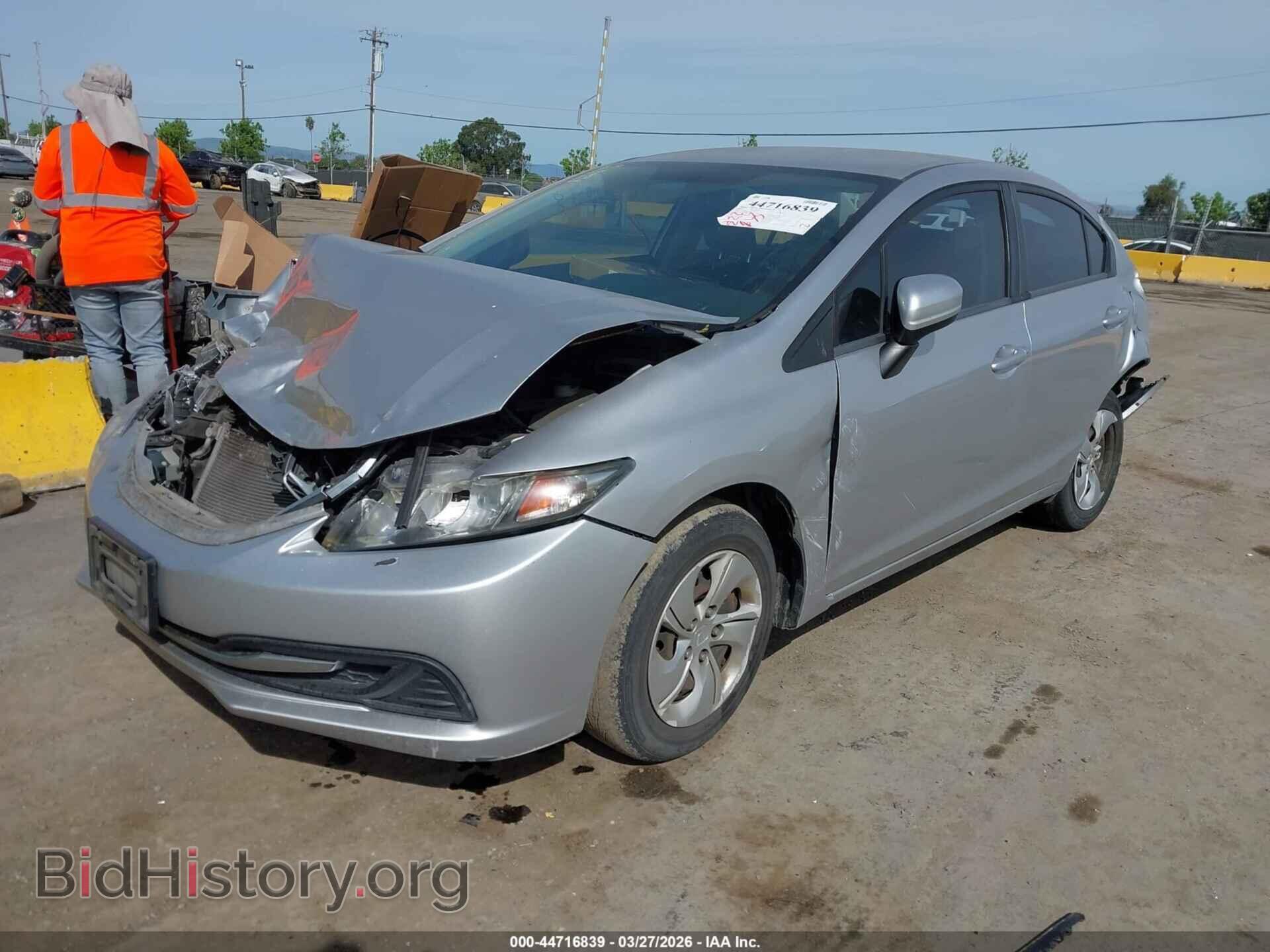 2014 HONDA CIVIC - VIN: 19XFB2F52EE032112 - Фото 2